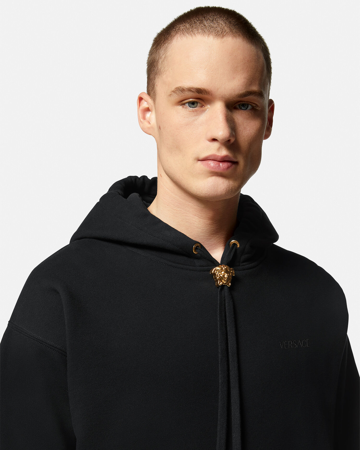 Felpa con cappuccio La Medusa Nero VERSACE IT