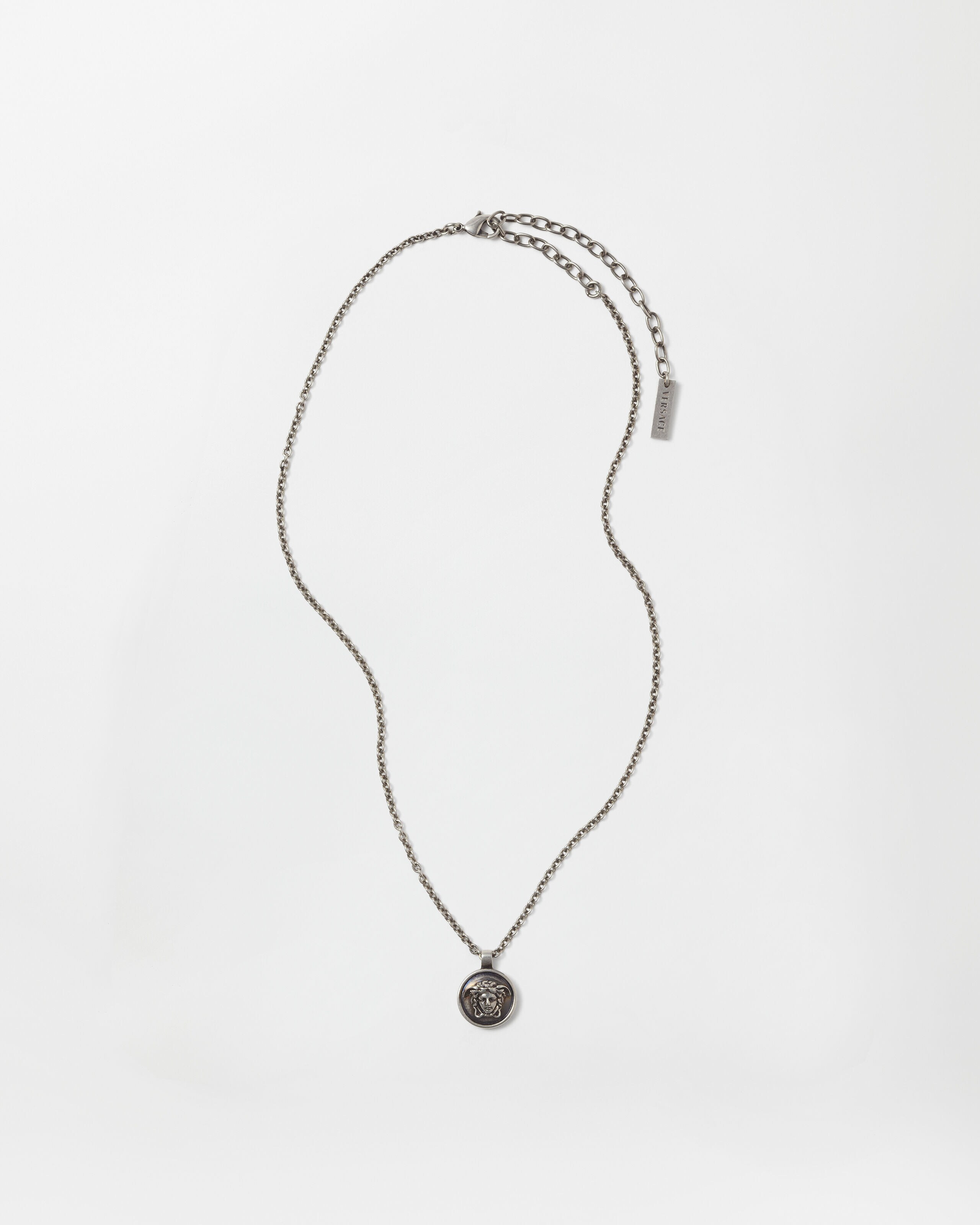 Medusa Necklace Silver | VERSACE US