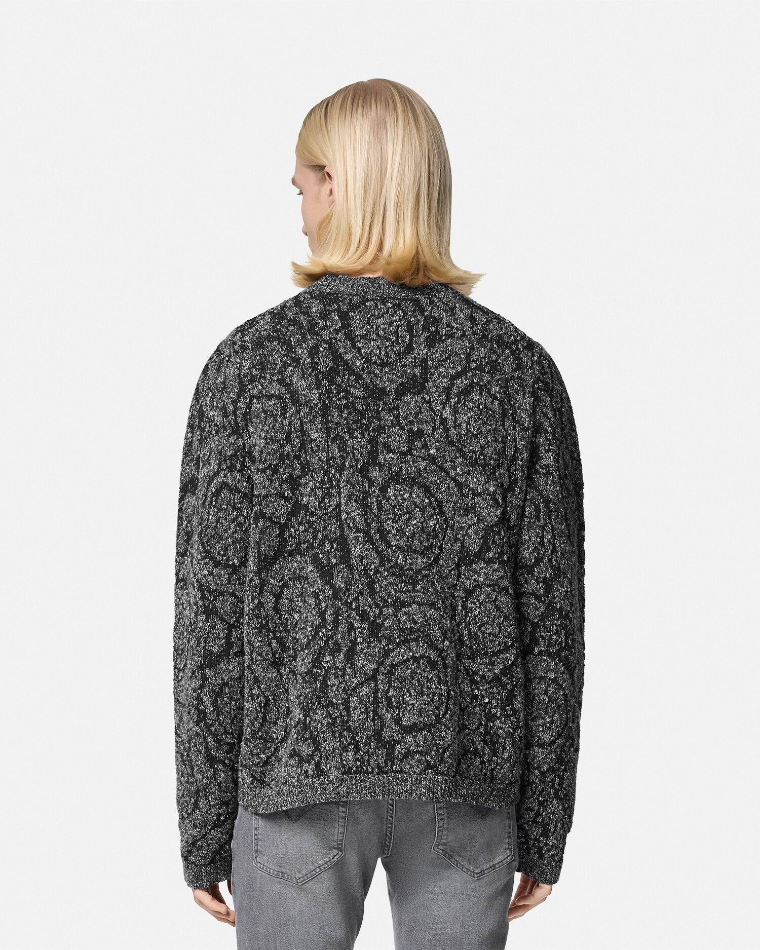 Versace knit sweater discount