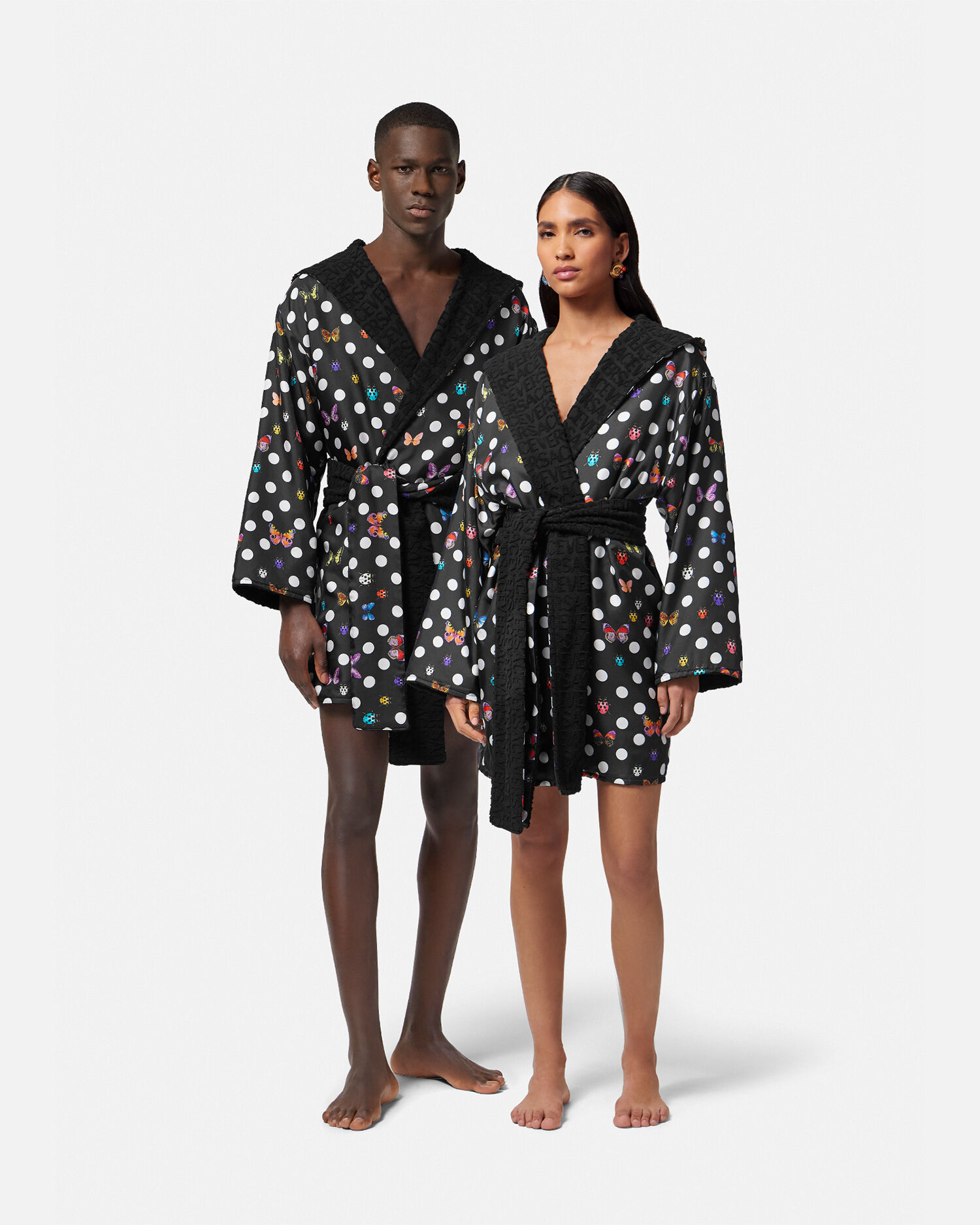 Faux peignoir deals versace