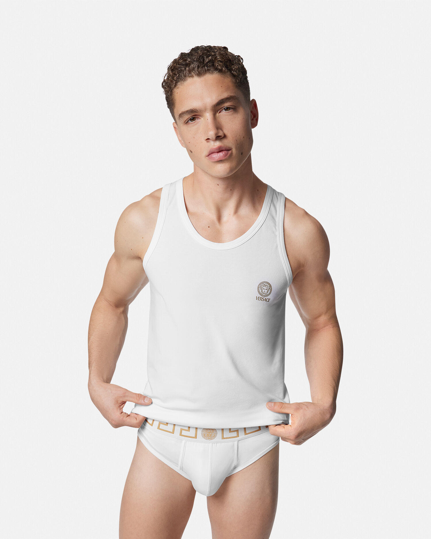 Cotton-Jersey Briefs 3-Pack | VERSACE