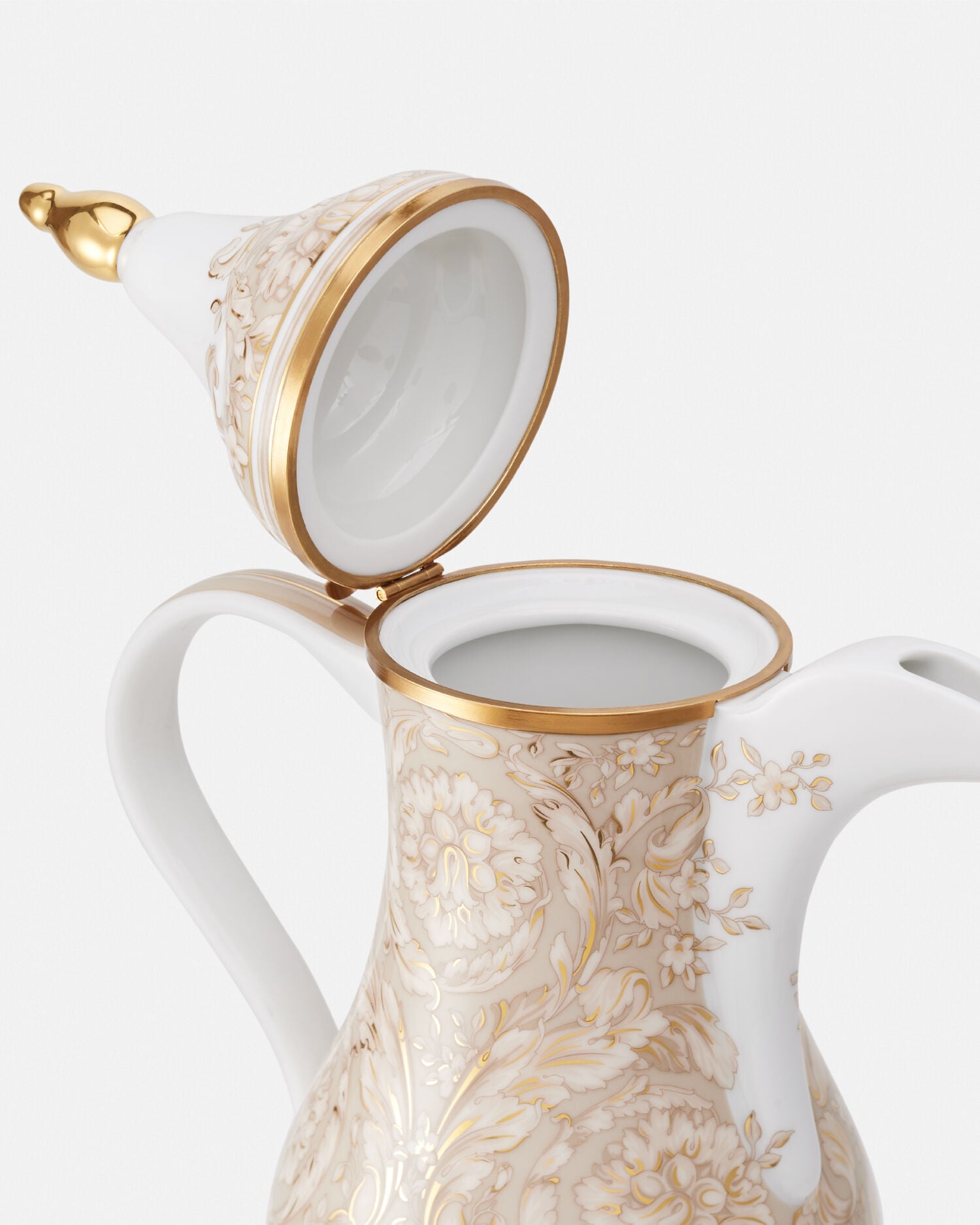 Barocco Beige Coffee Pot 