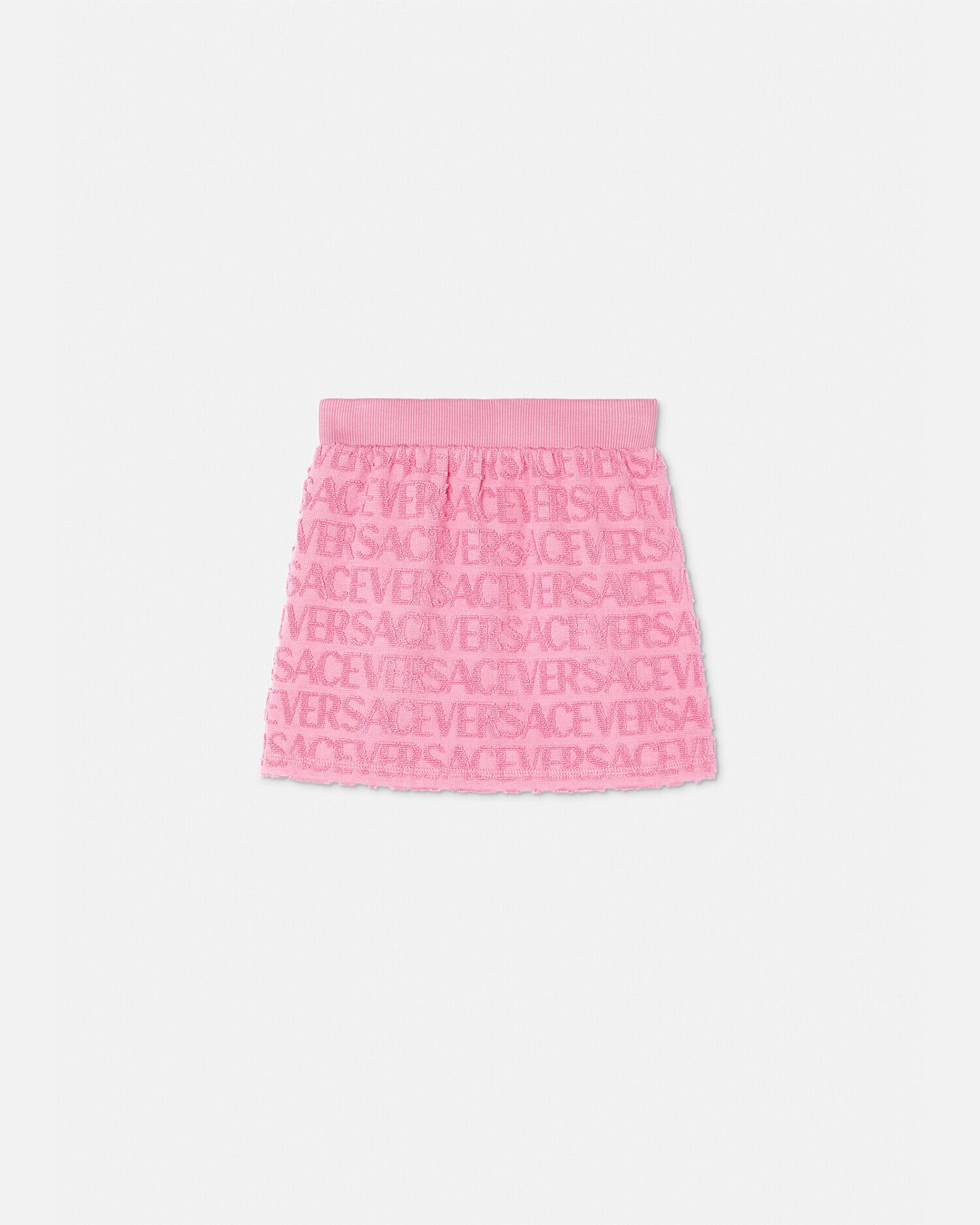 Versace Kids Jupe Versace Allover Kids en ponge pour Filles