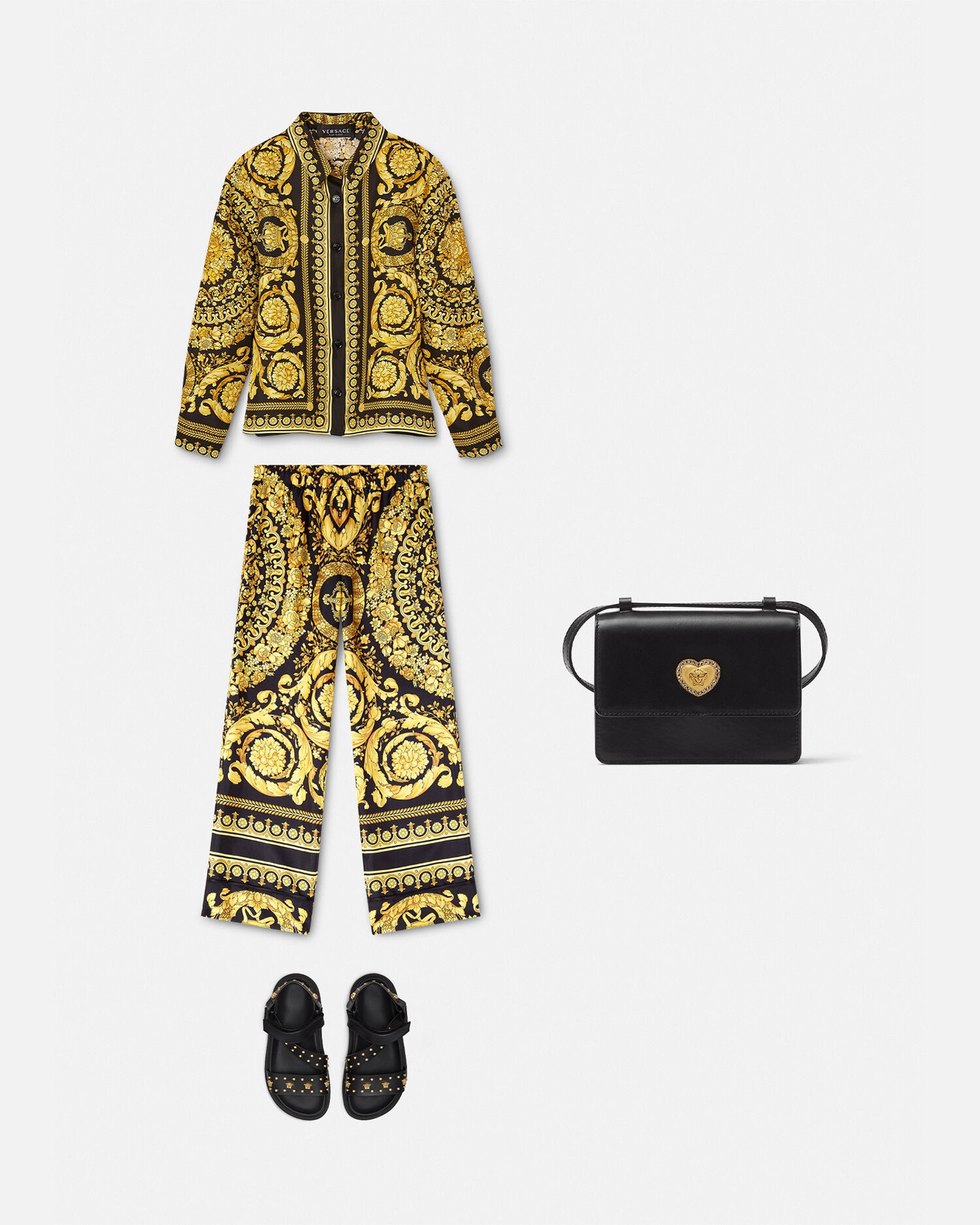 Pantaloni versace barocco store