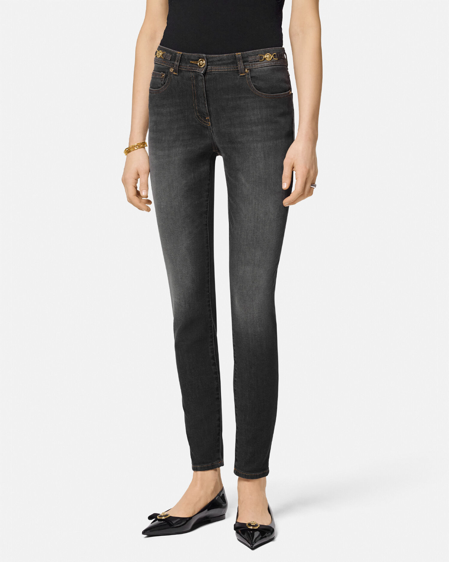 Versace shop skinny jeans