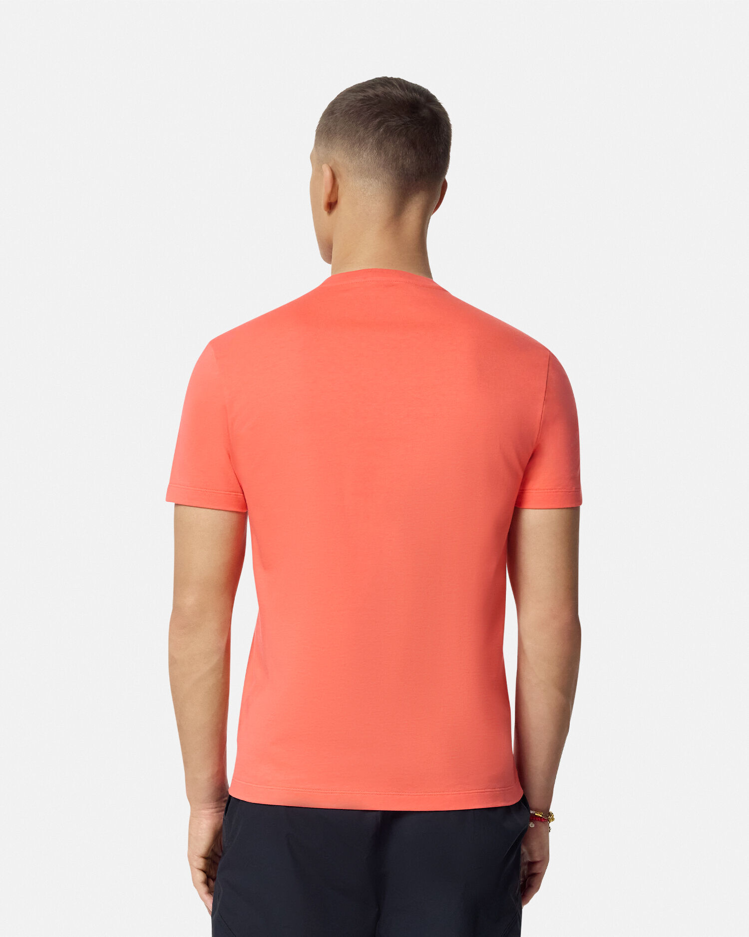 Orange versace t shirt outlet