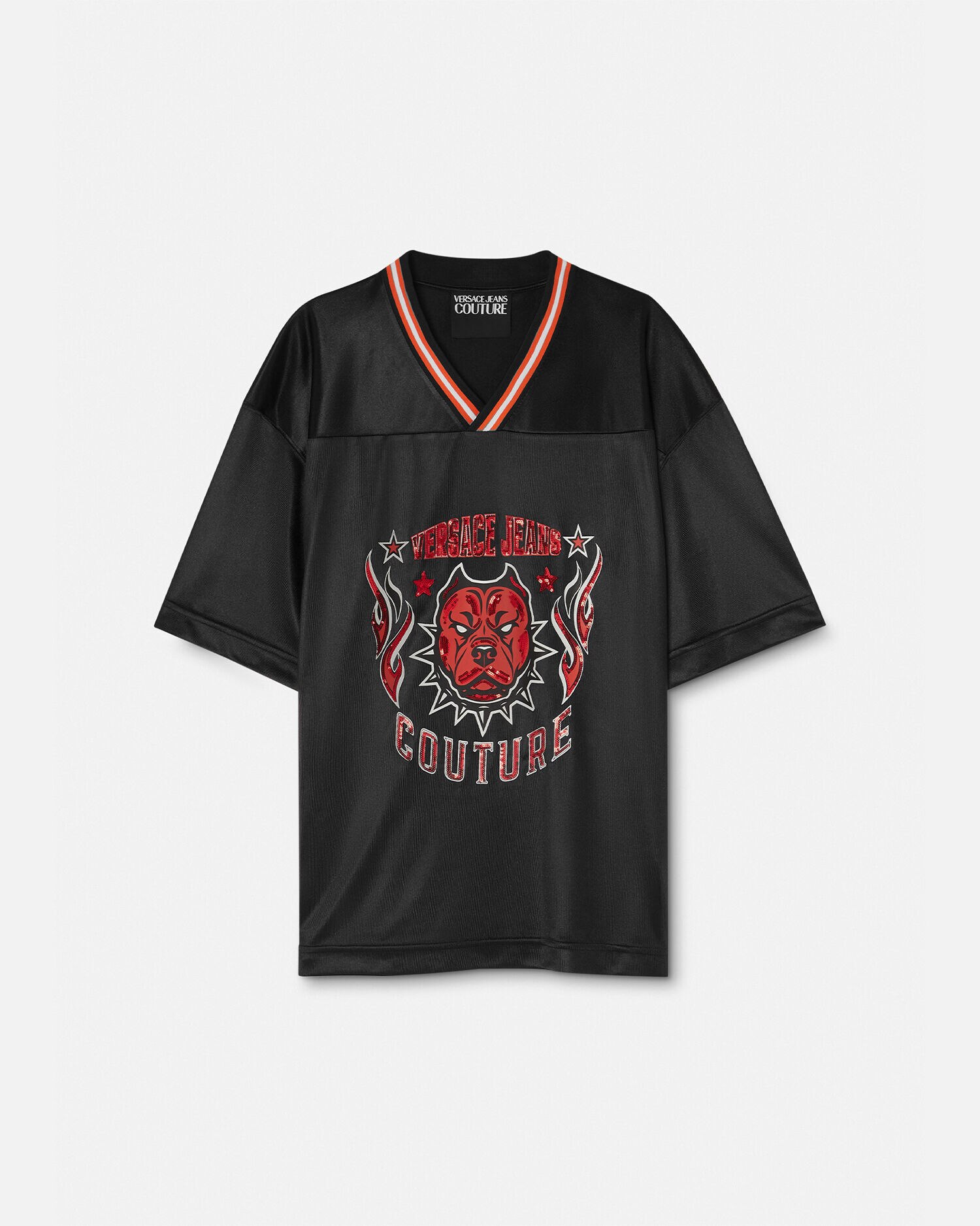 T shirt de basket avec logo en jersey