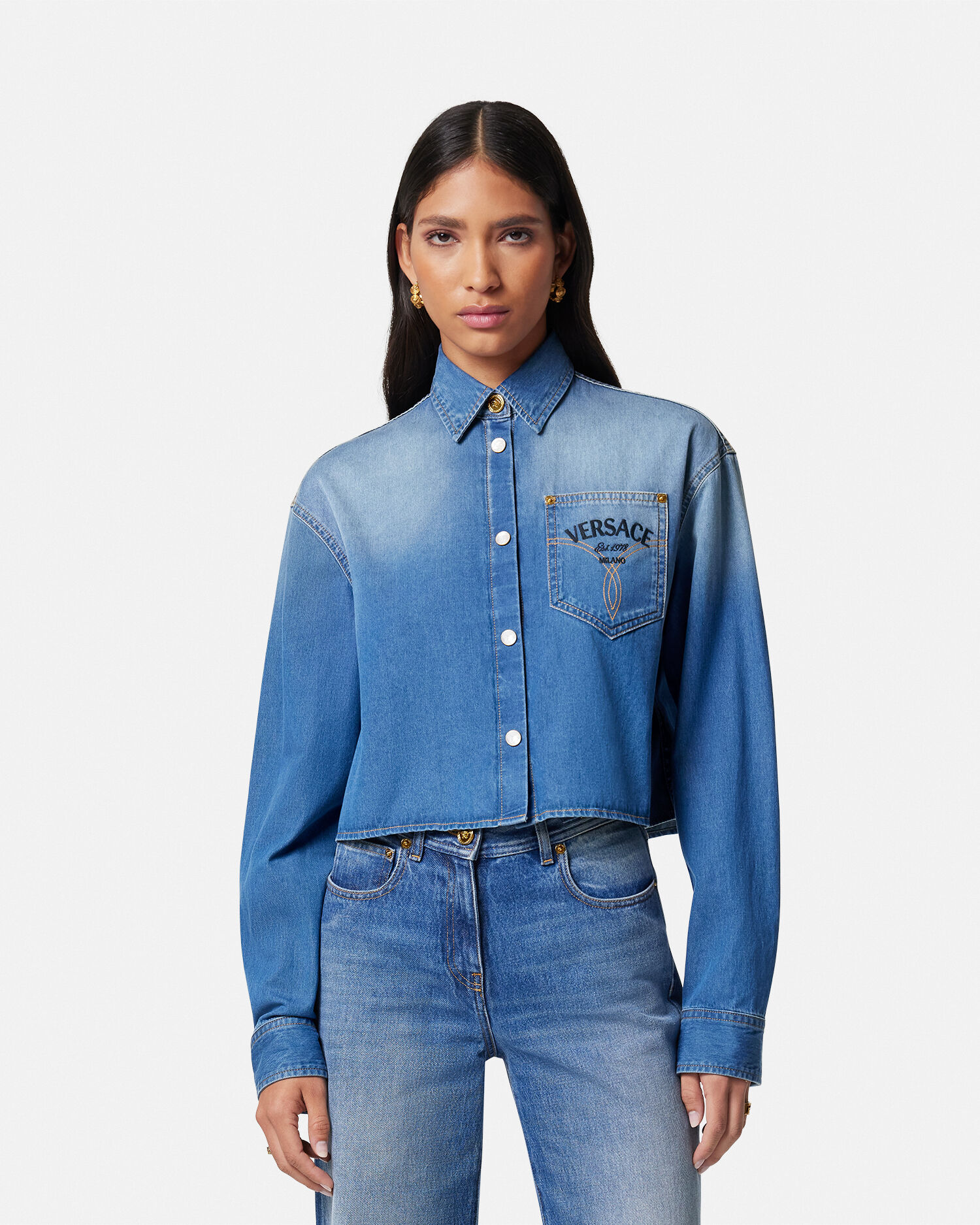 Camisas vaqueras versace 2025