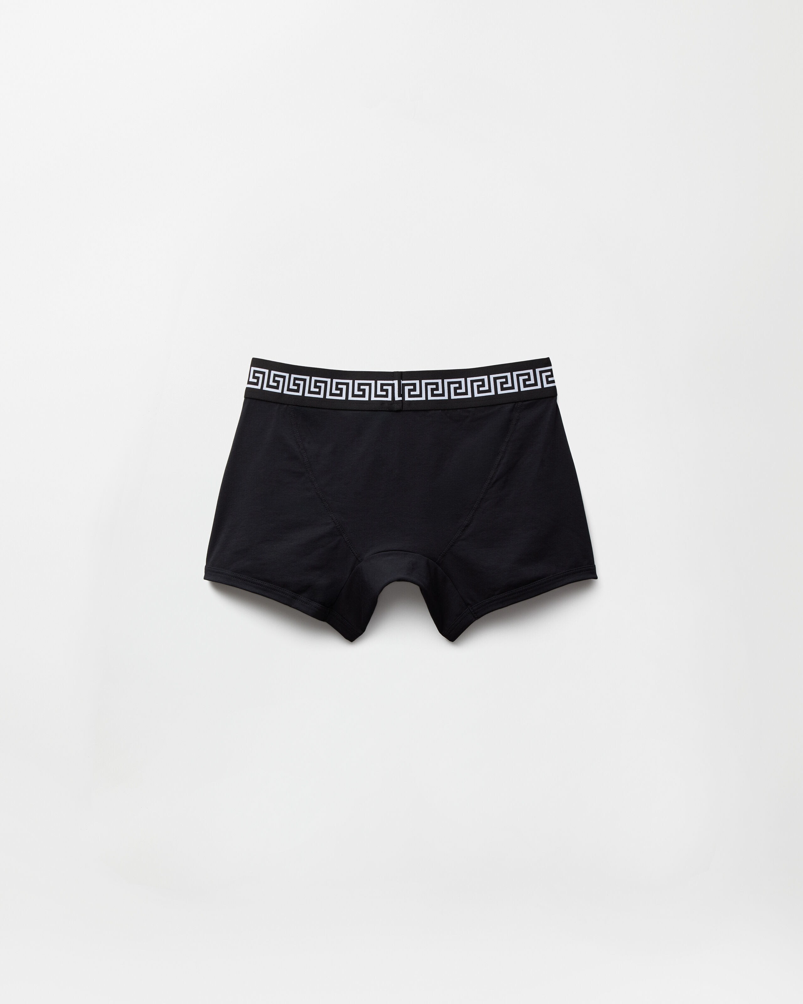 Cotton-Jersey Trunks Black | VERSACE US