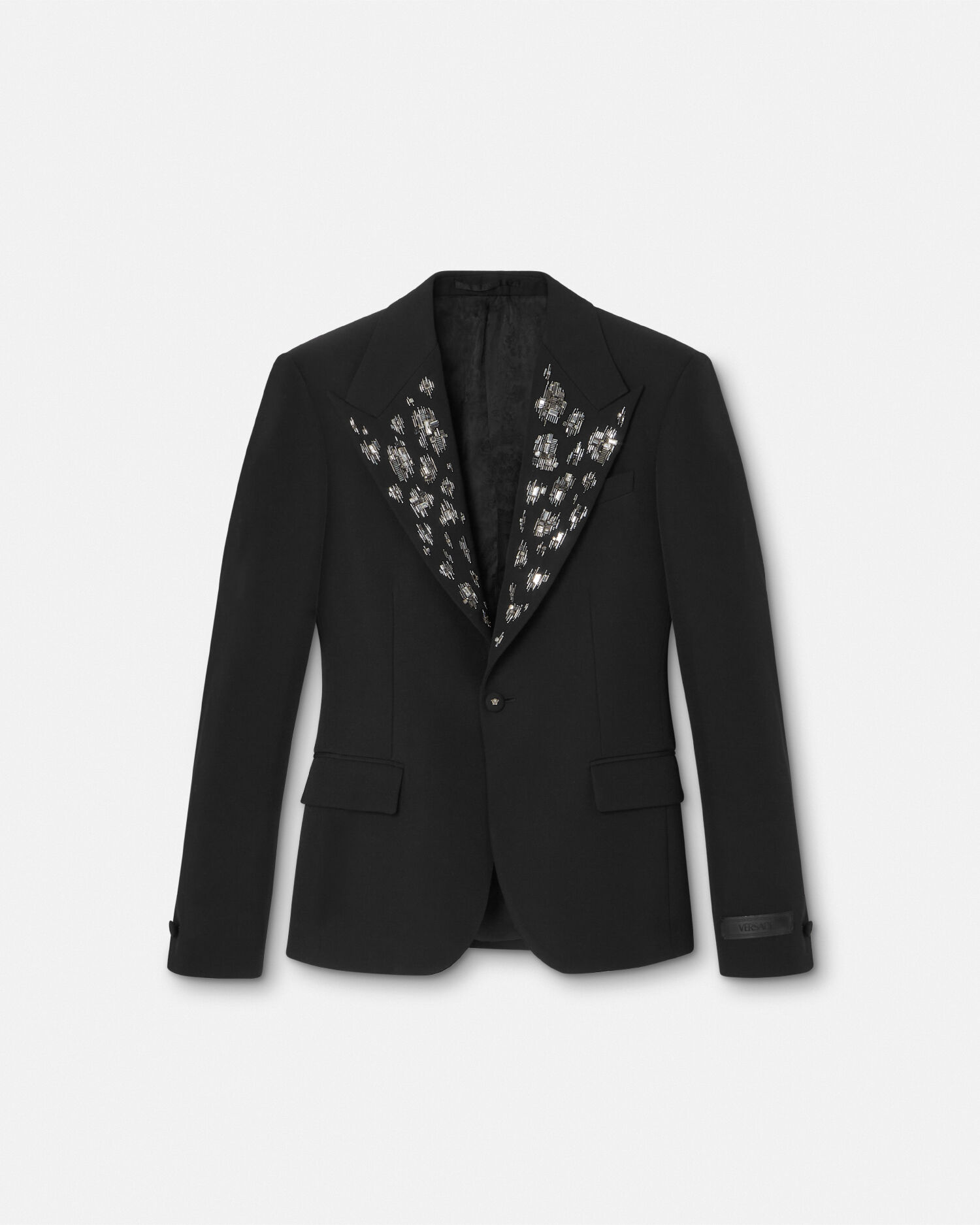 Versace black blazer on sale