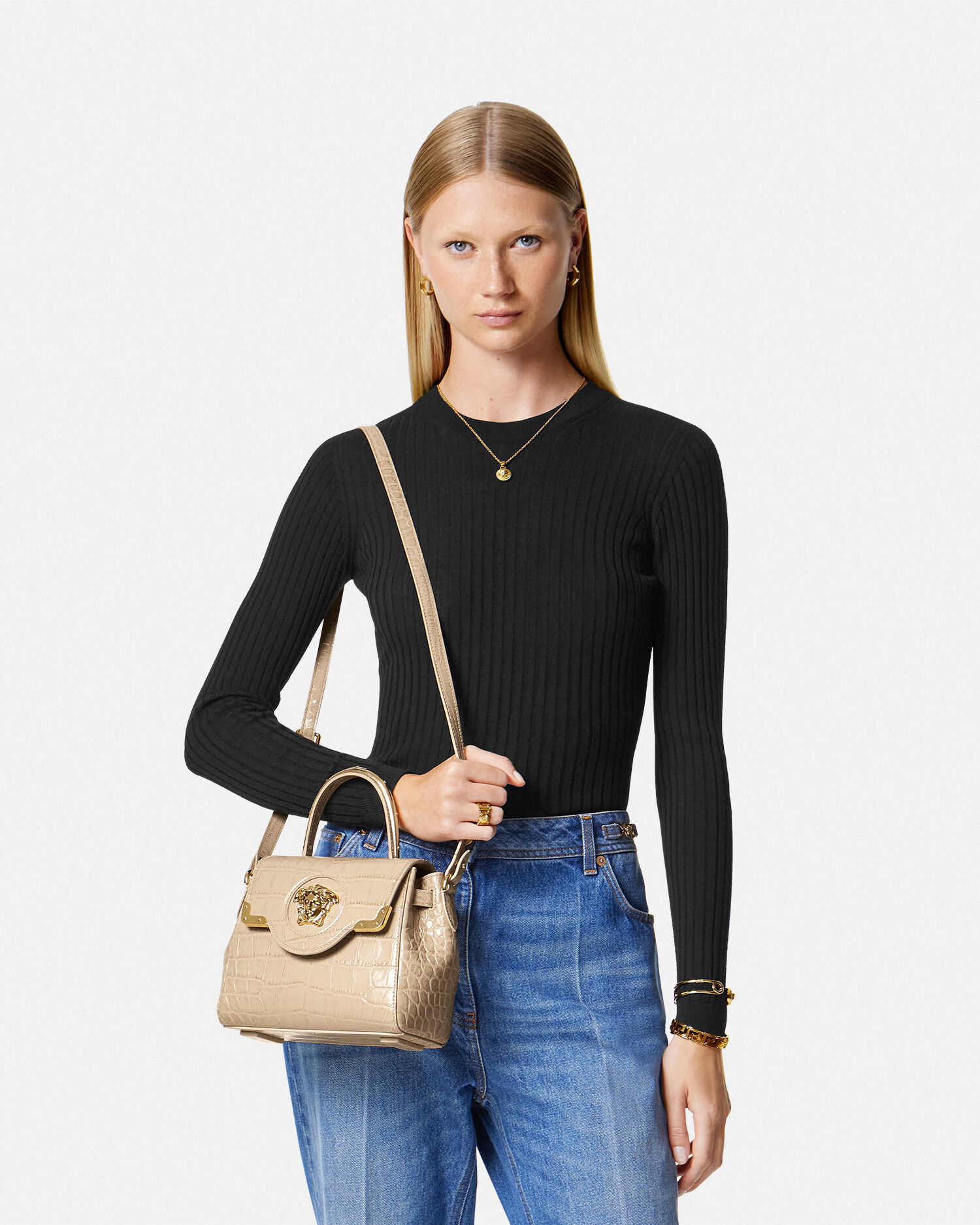 Petit sac deals effet croco