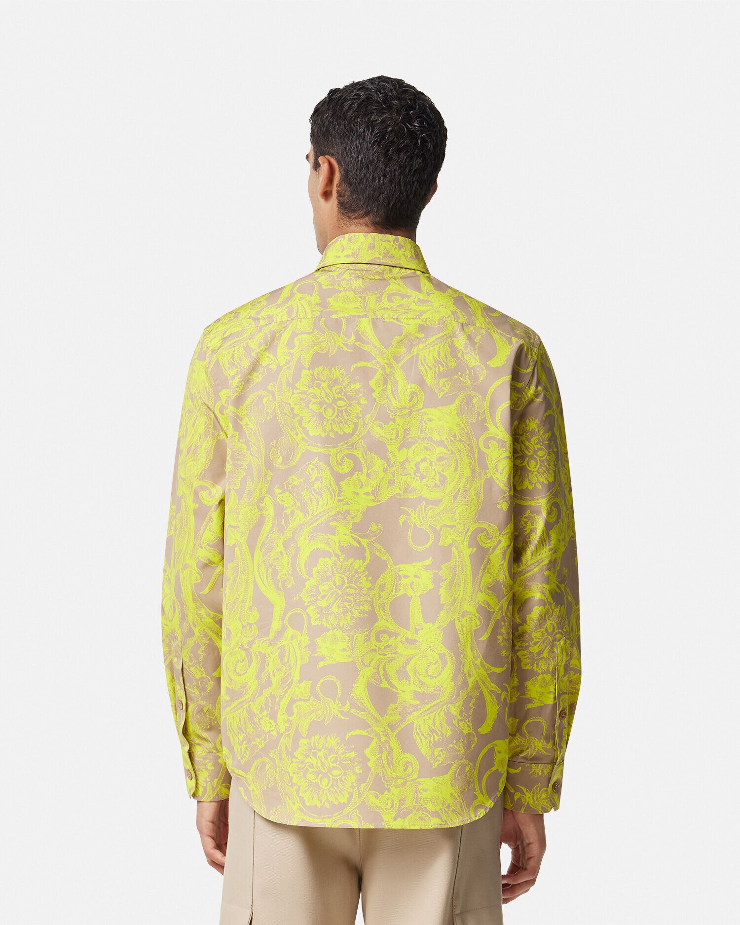 Versace paisley deals shirt
