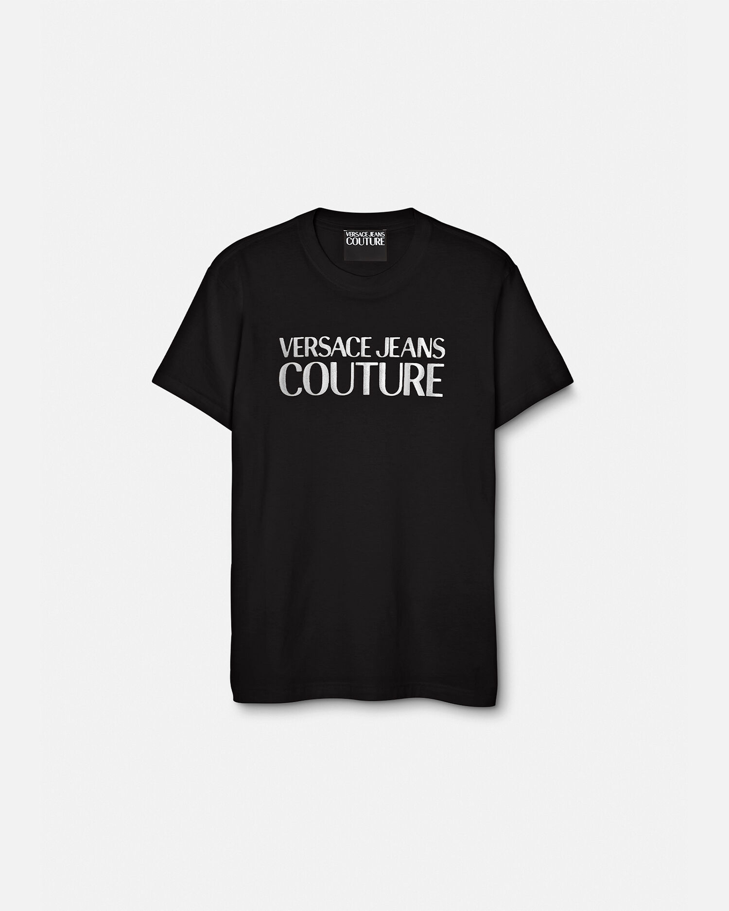 Camiseta con logotipo Negro VERSACE