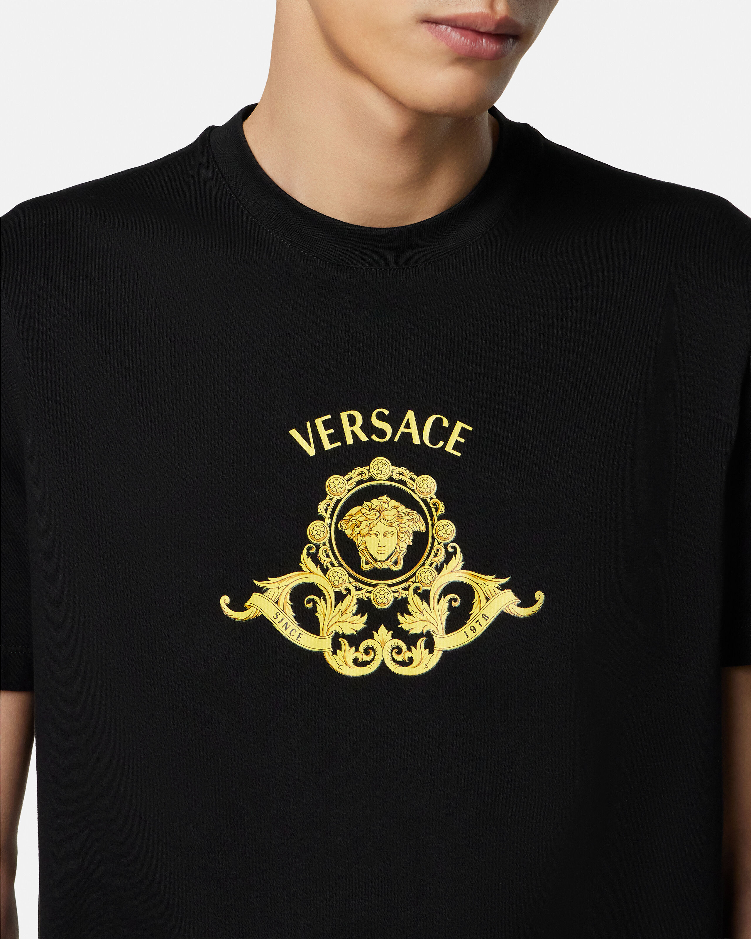 VERSACE 'Barocco' dog t-shirt Sサイズ｜VERSACE 'Barocco' dog t