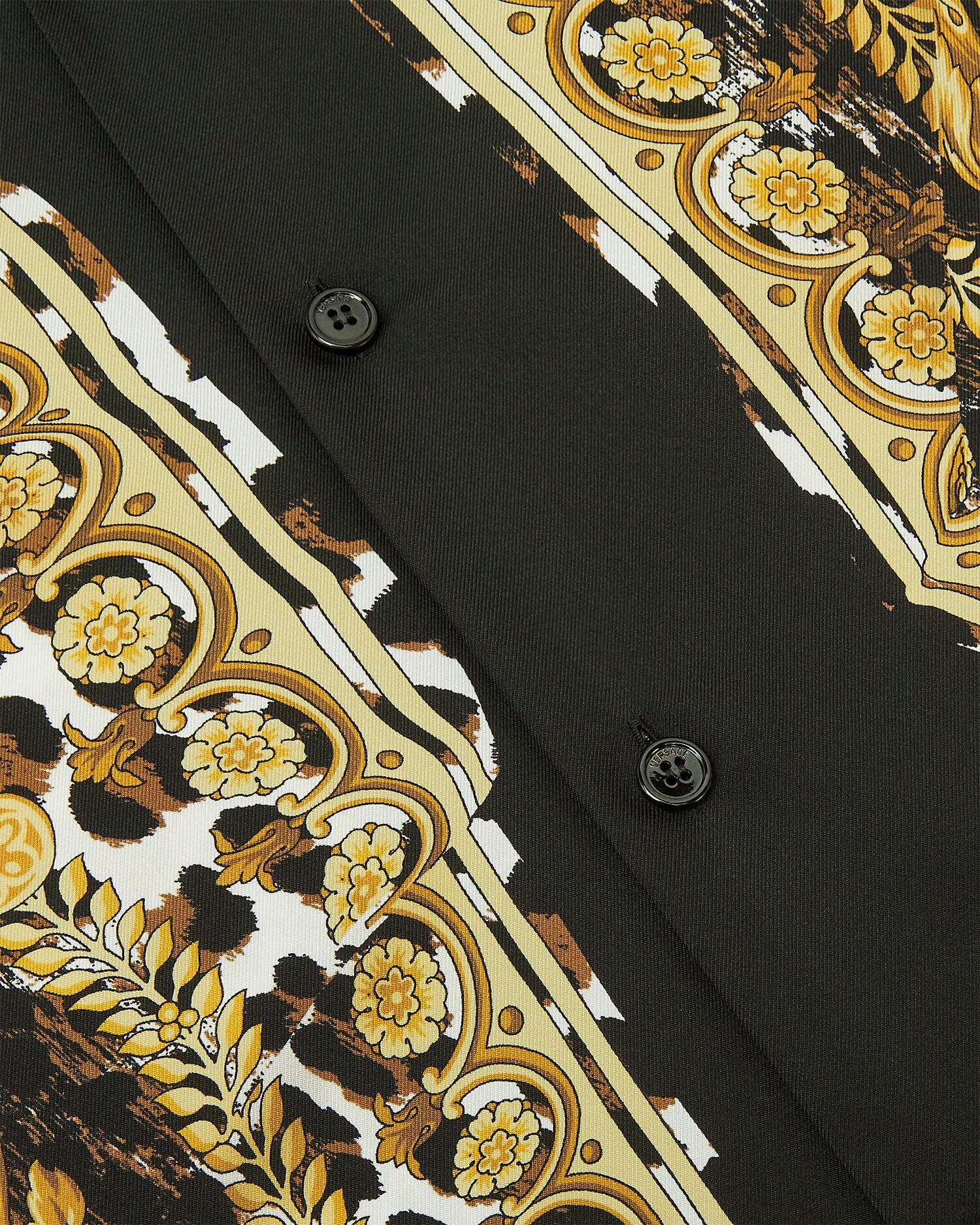 Gianni versace silk shirt barocco cheap