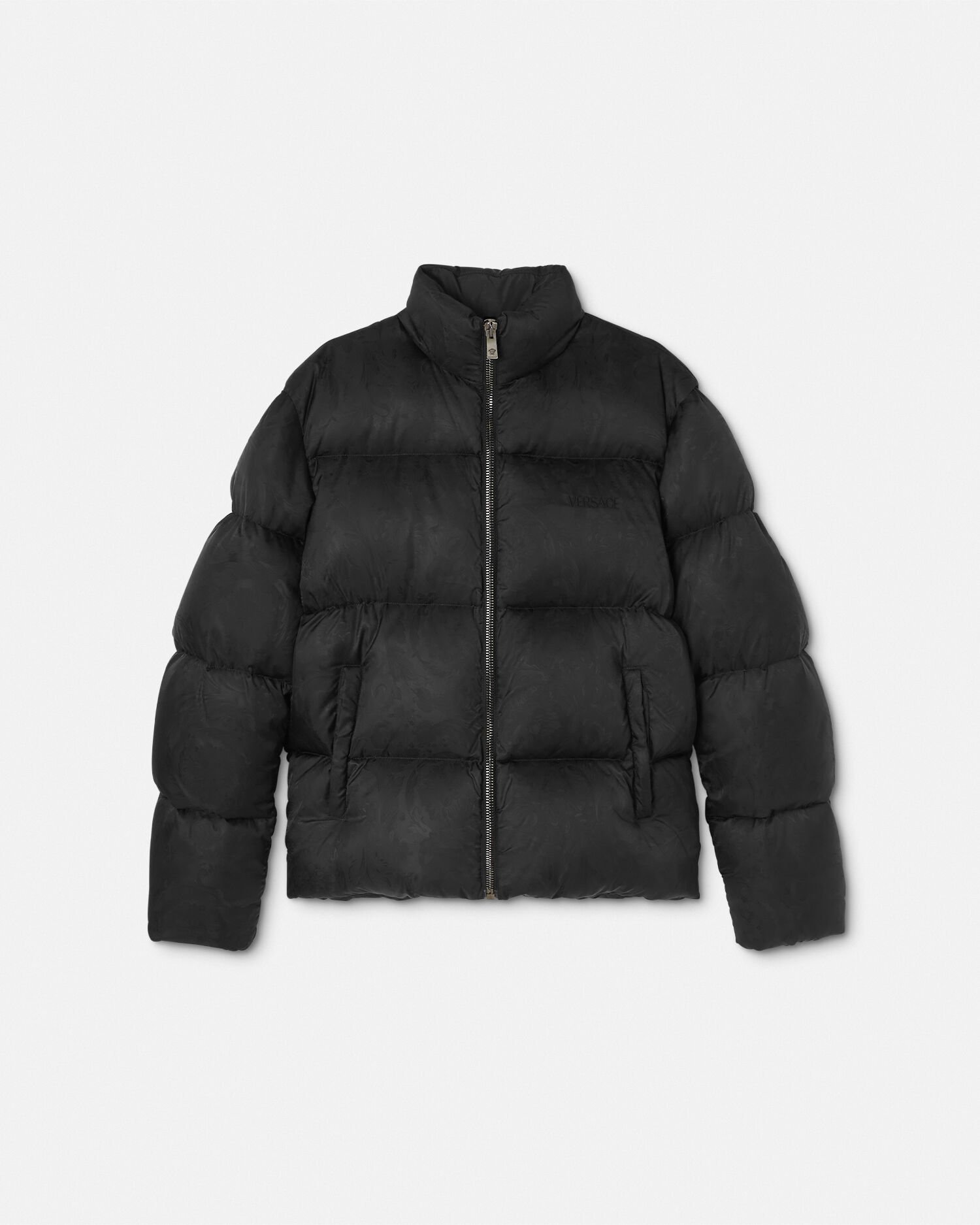 Versace puffer on sale coat mens