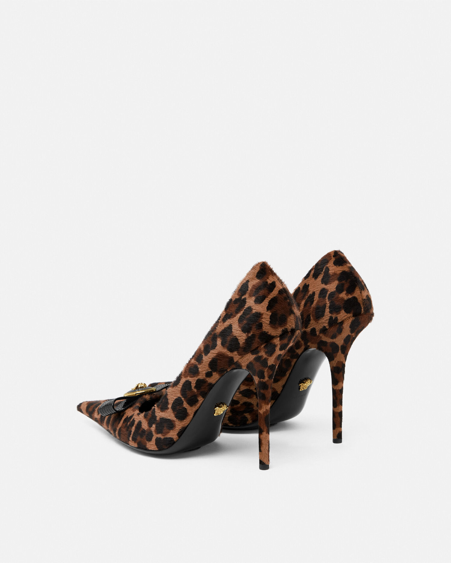 Versace animal print shoes on sale