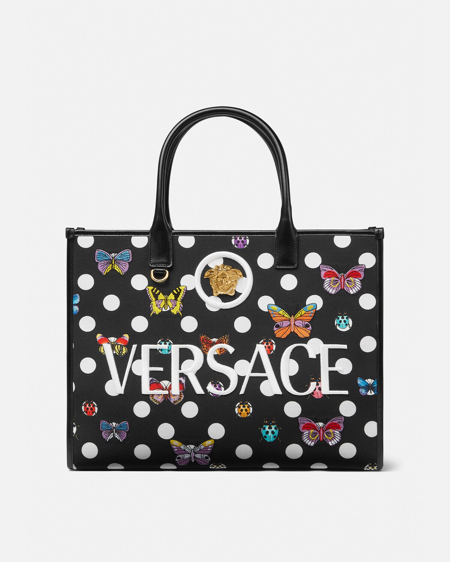 Versace Butterflies Large Tote Bag for Women Official Website