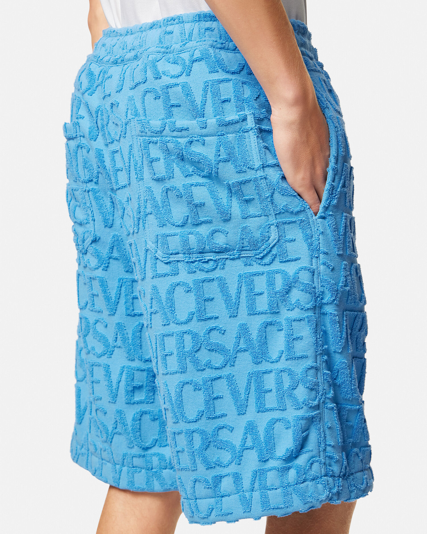 Blue versace clearance shorts