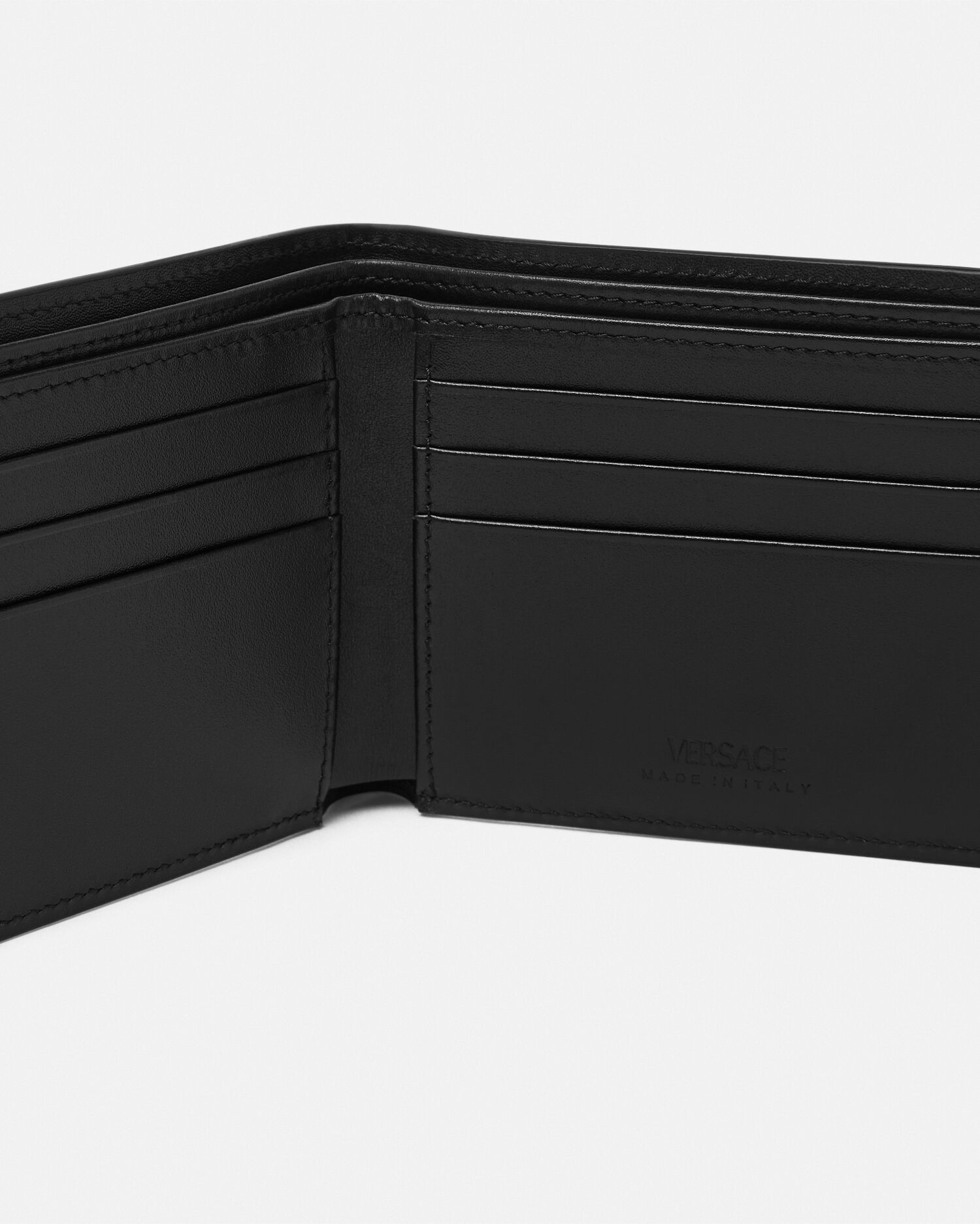 Medusa Biggie Leather Wallet