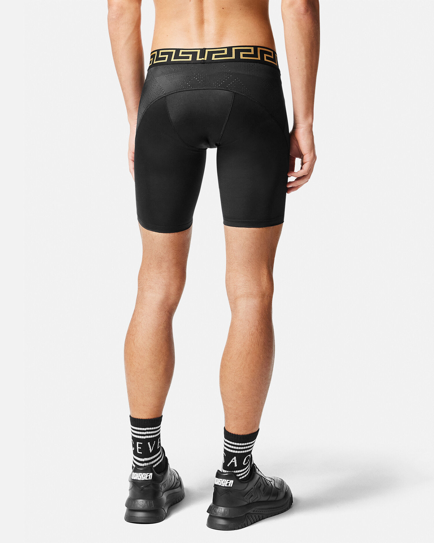 Versace top gym shorts