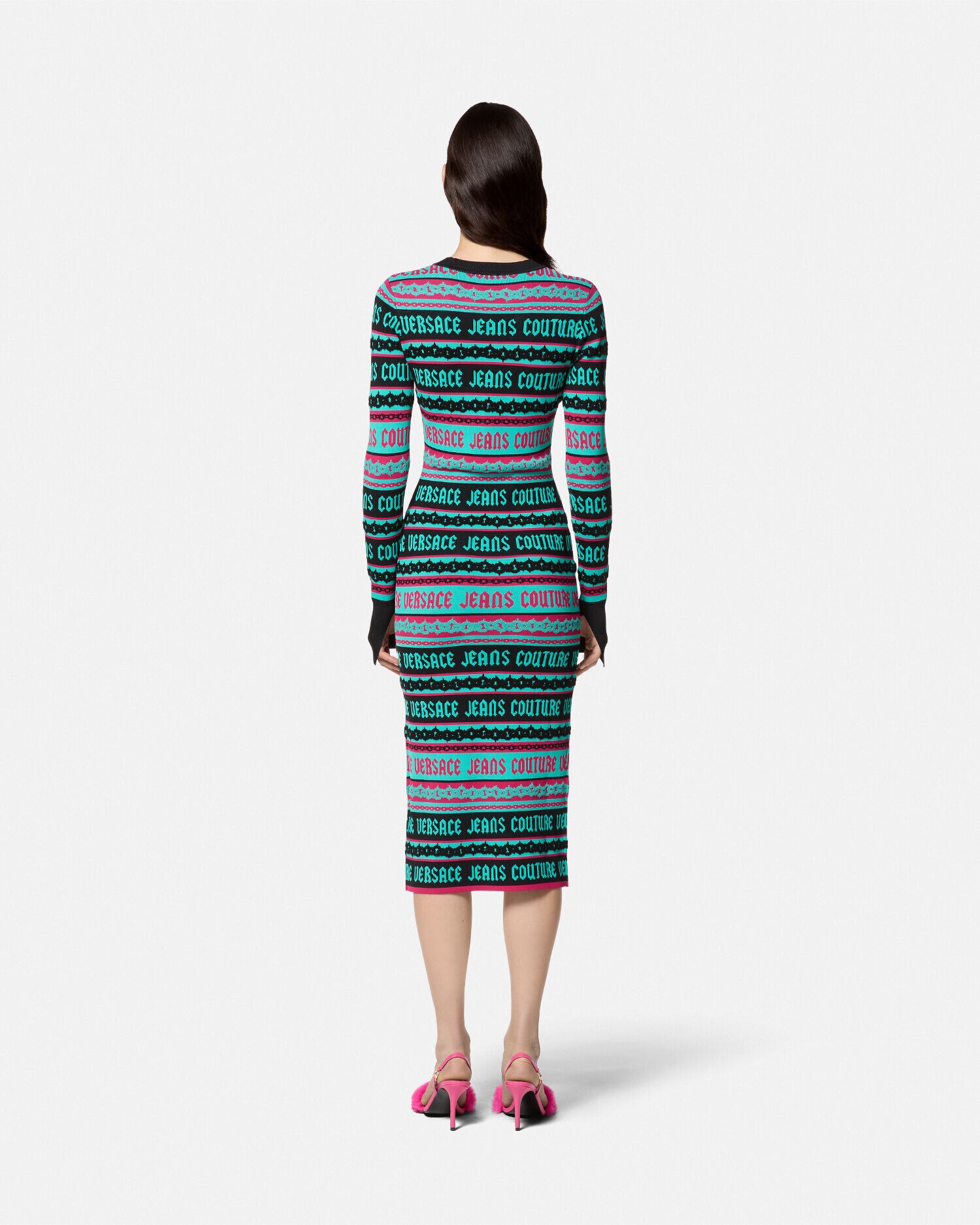 Versace midi dress clearance