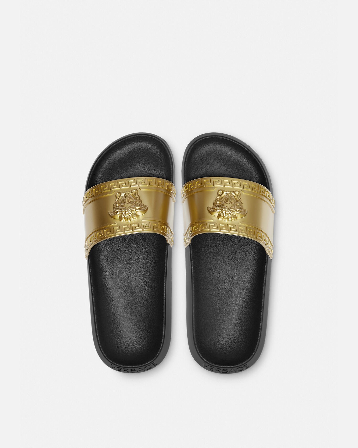 Palazzo Sliders Beige Versace US