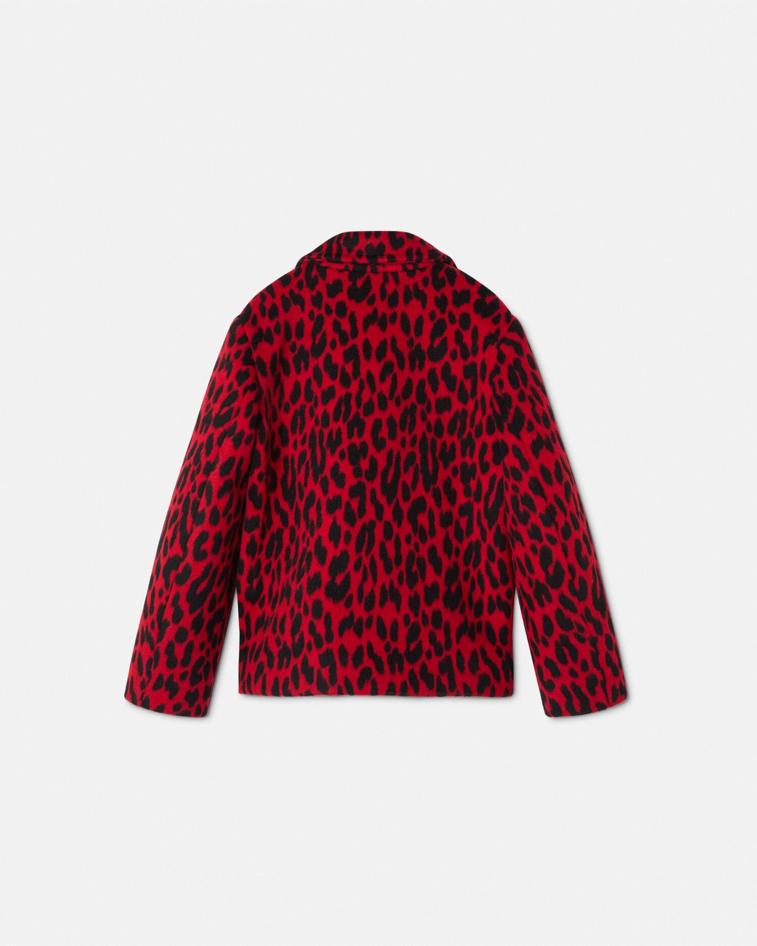 Versace leopard jacket cheap