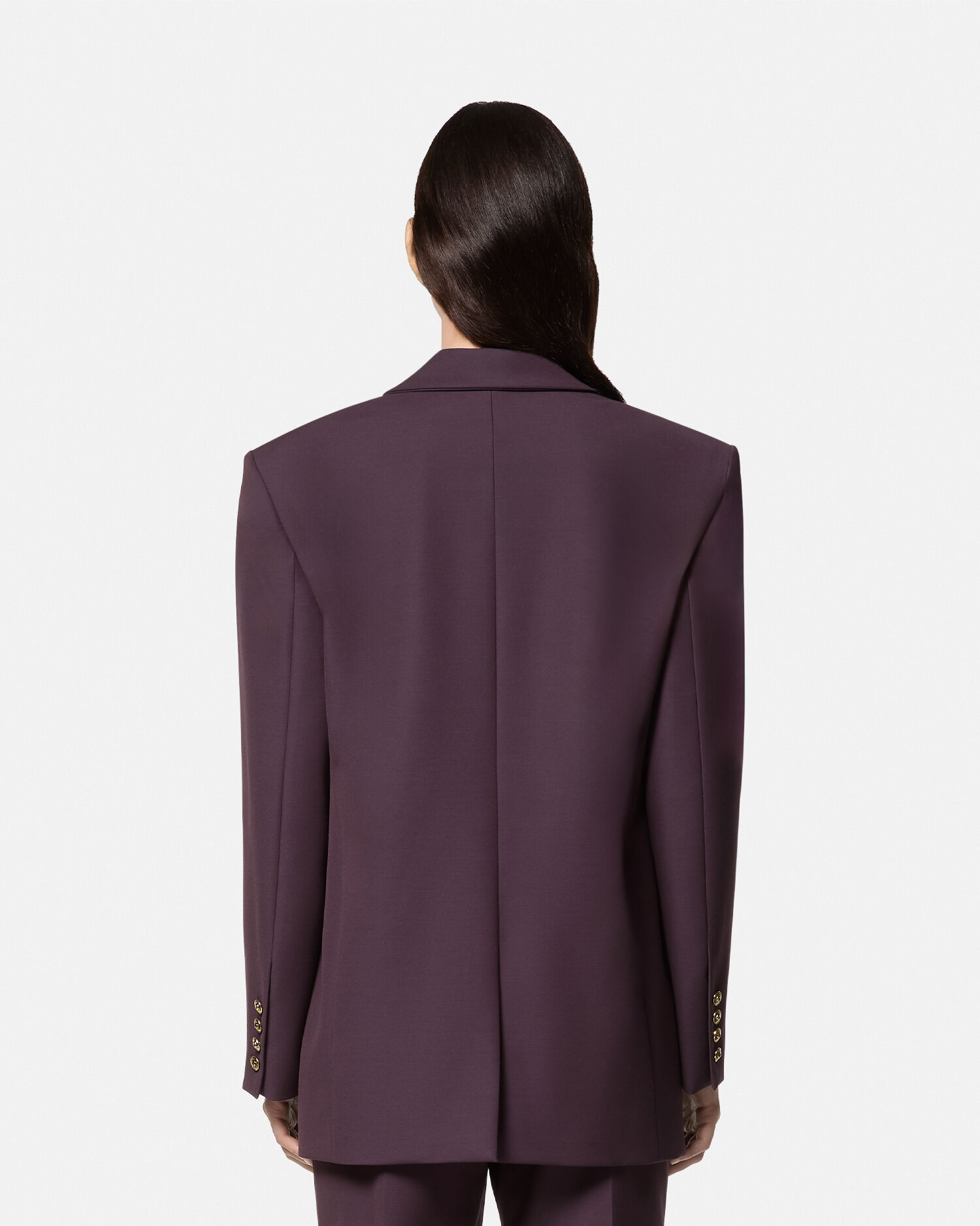 Purple oversized blazer 2025