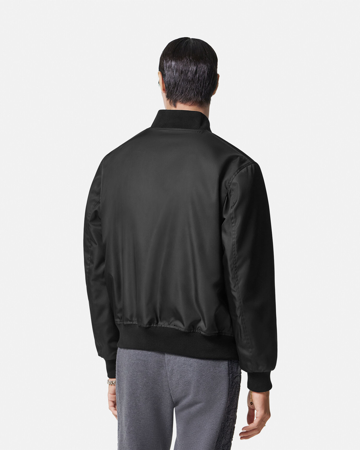 Versace reversible bomber jacket online