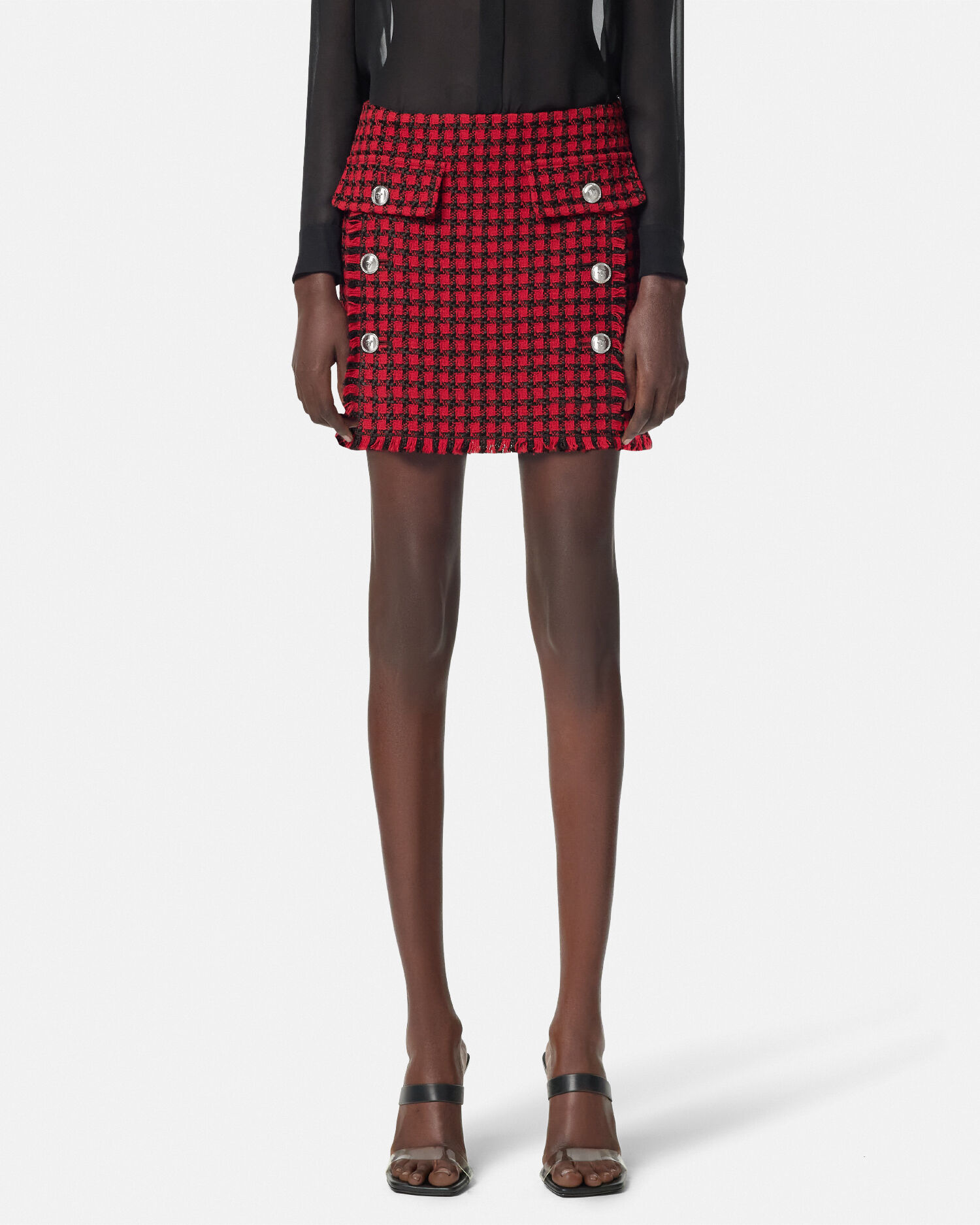 Tweed Mini Skirt