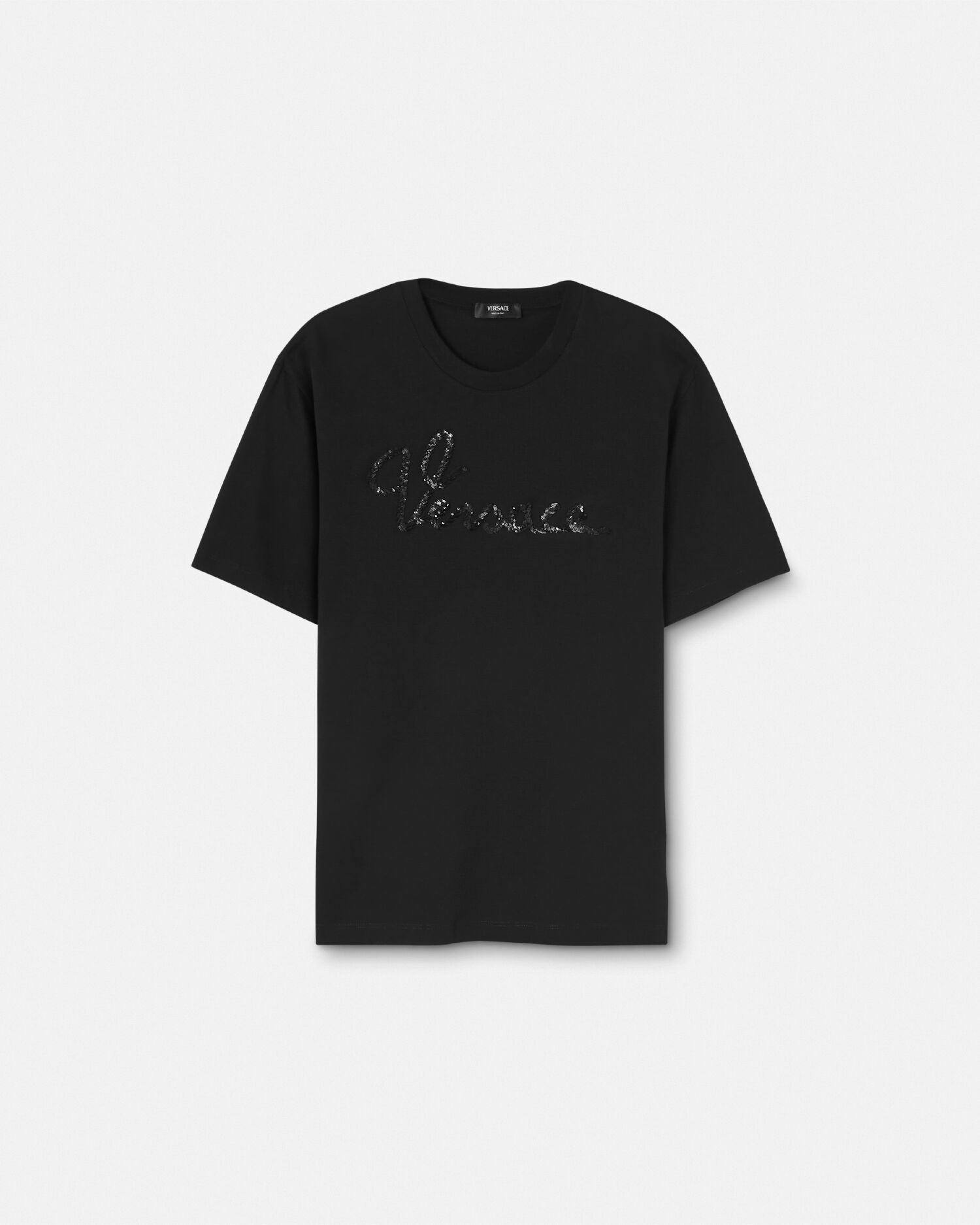 T shirt versace noir sale