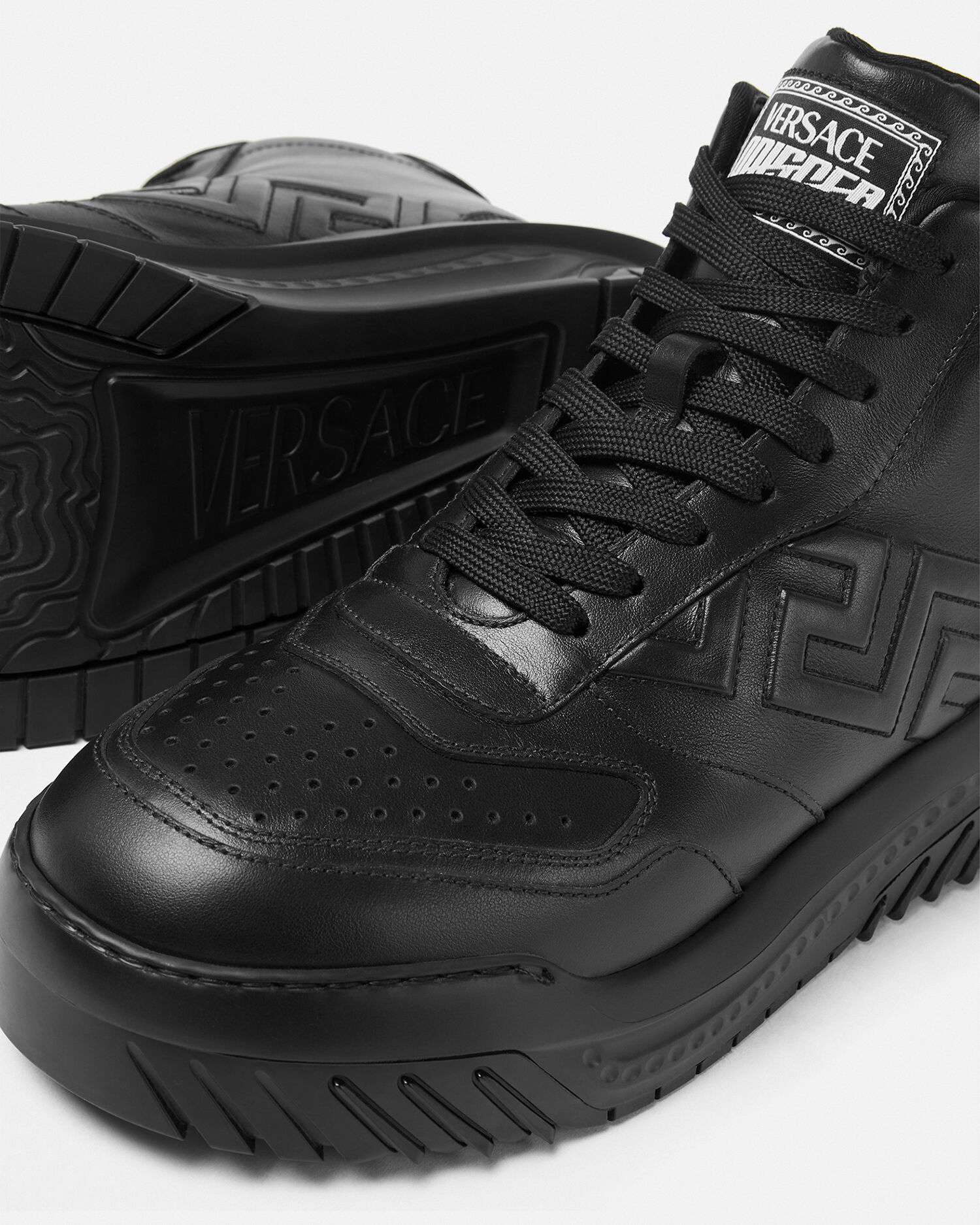 Sneaker alte Greca Odissea Nero VERSACE IT