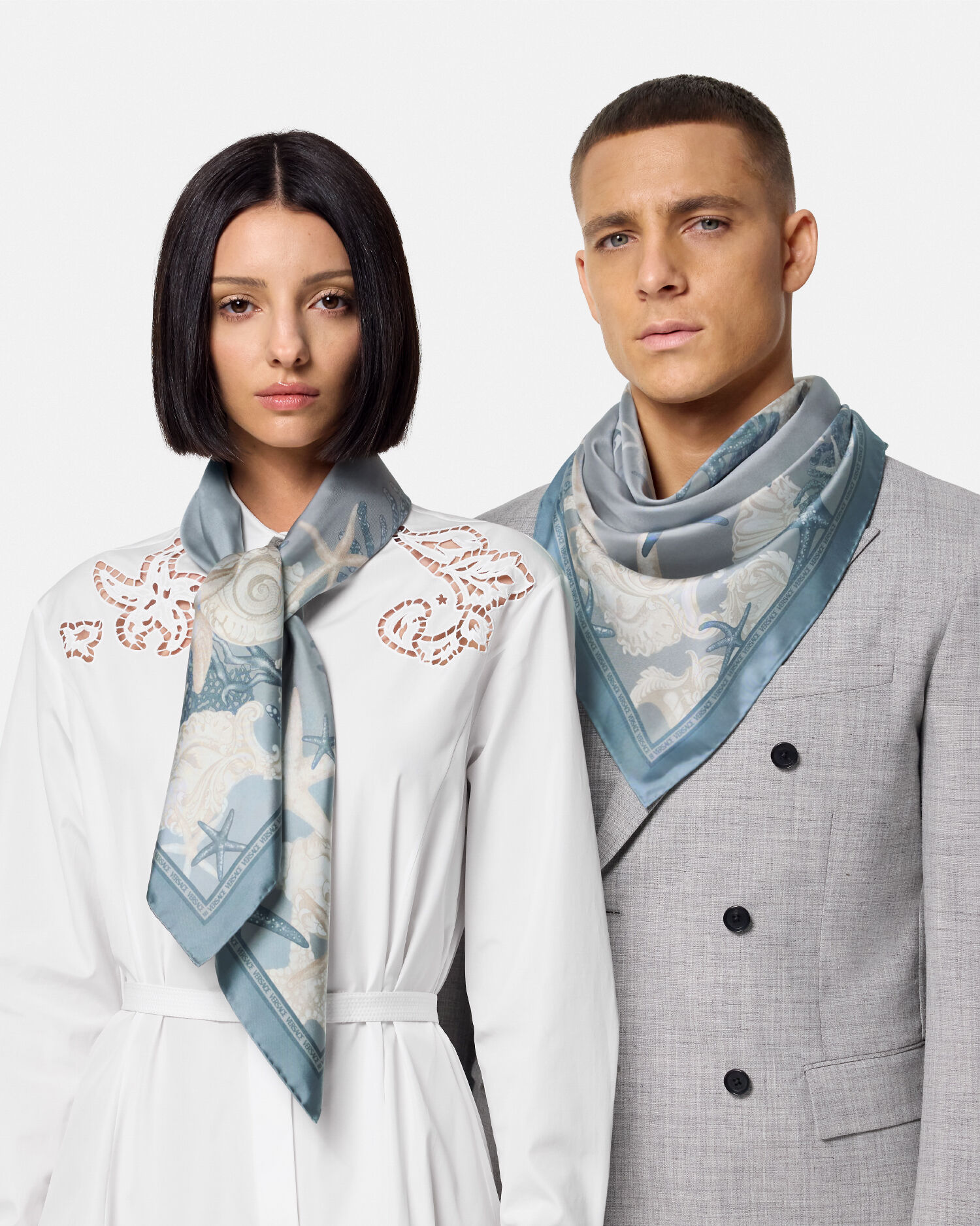 Versace University Silk Foulard 35