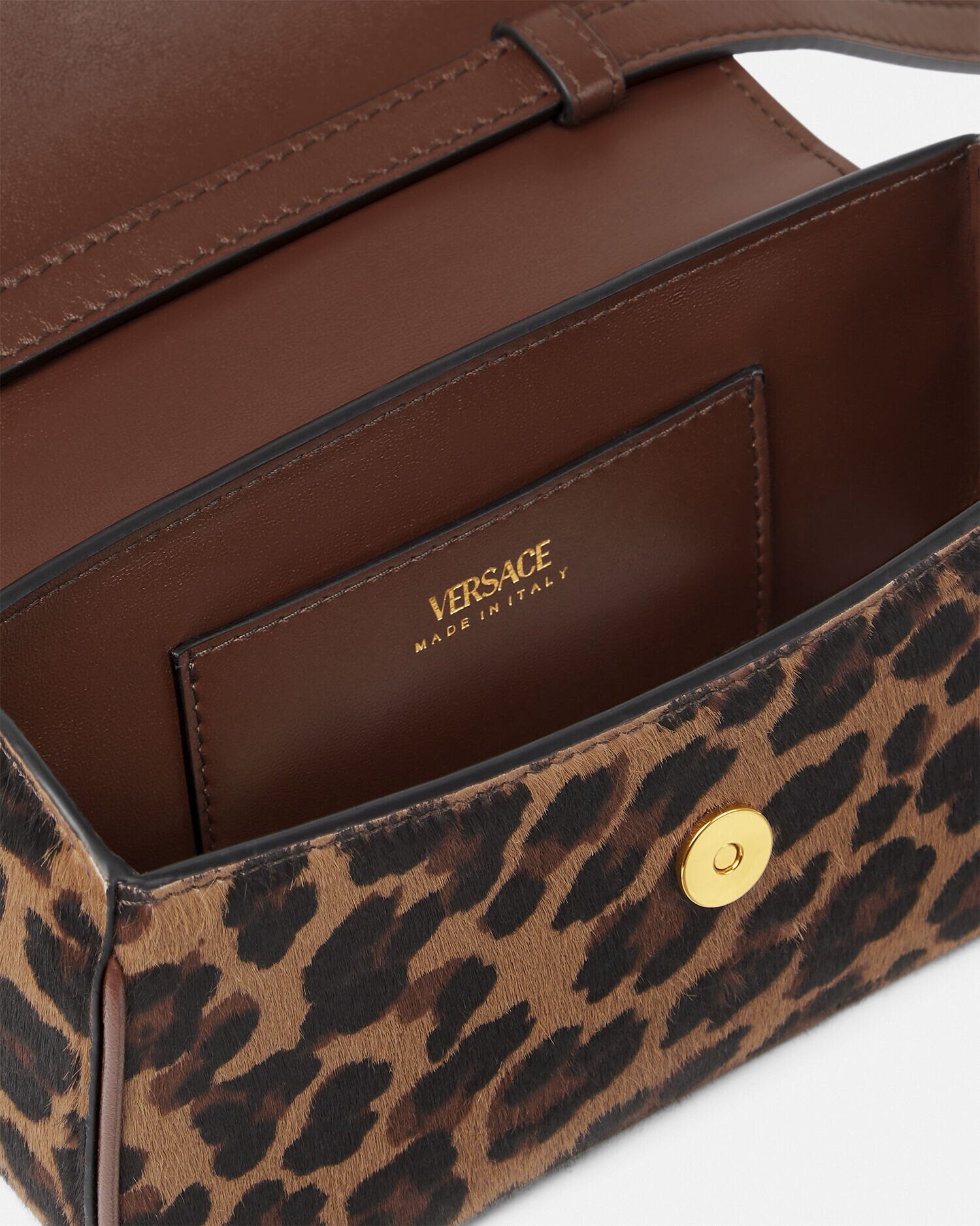 Versace leopard bag top