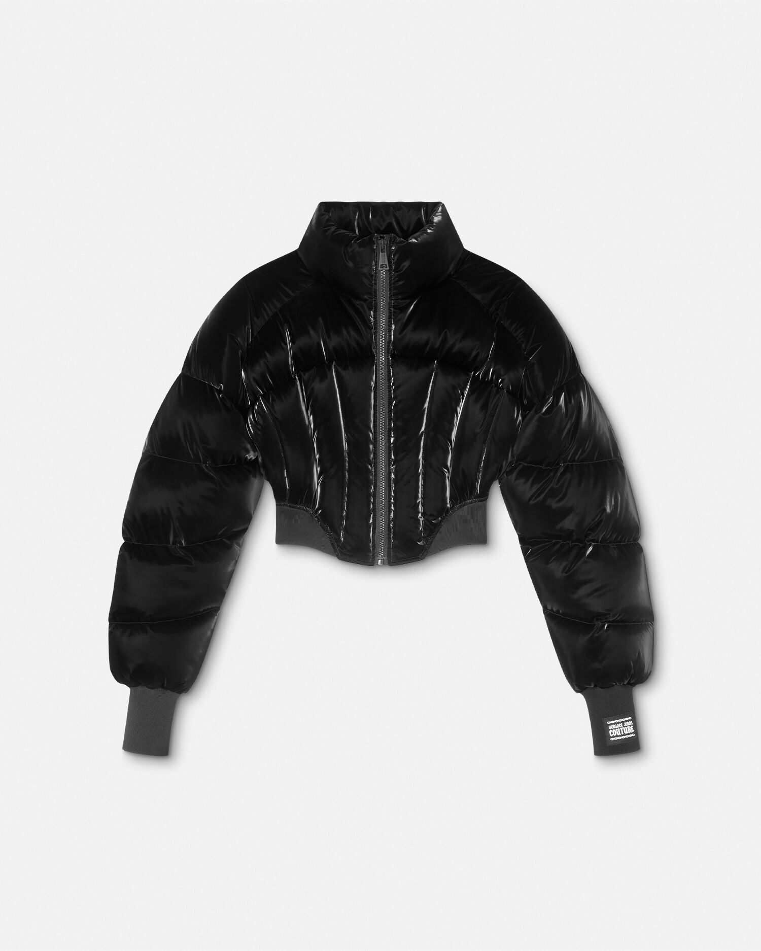 Versace puffer jacket women's hot sale