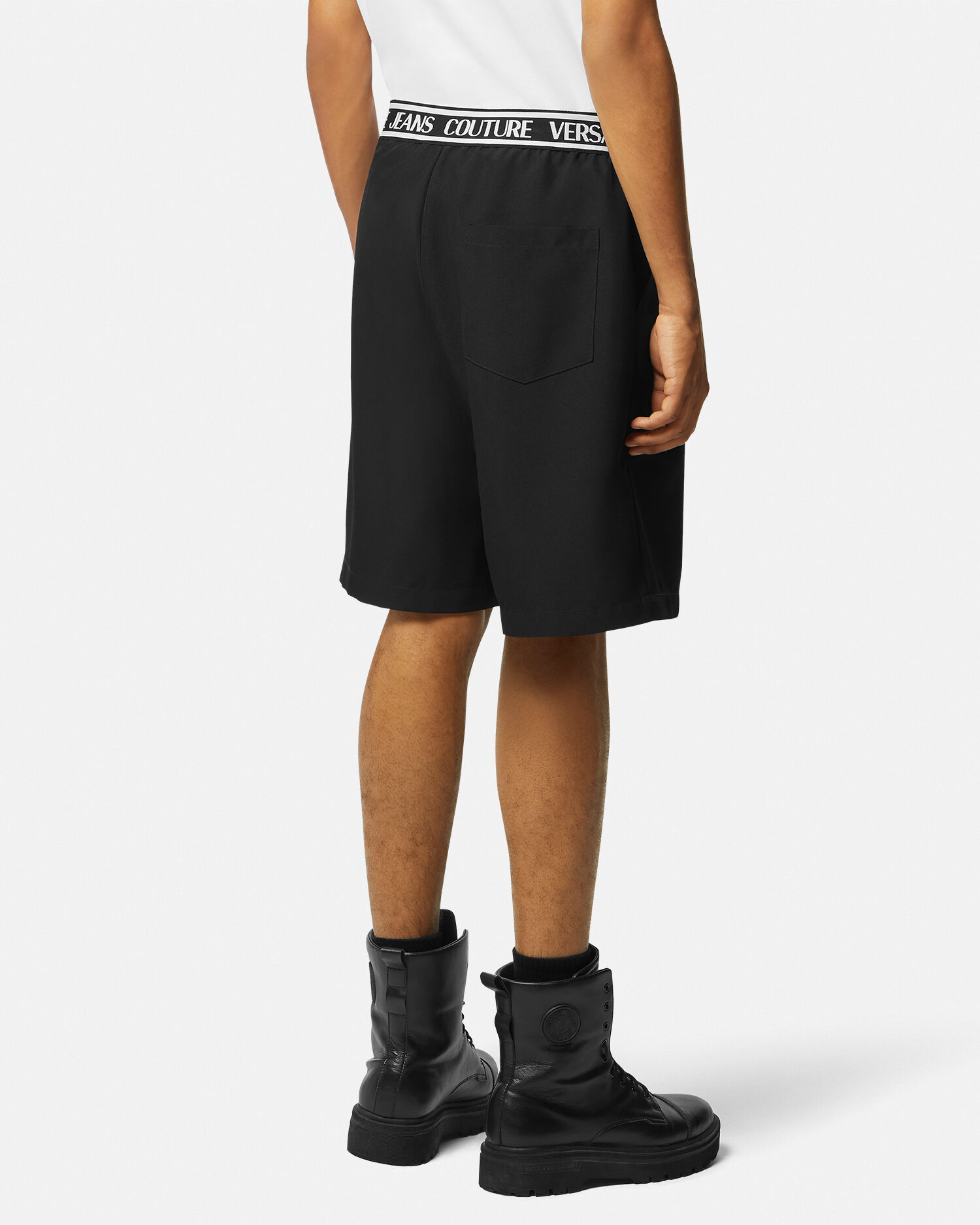 Versace black shorts 2025
