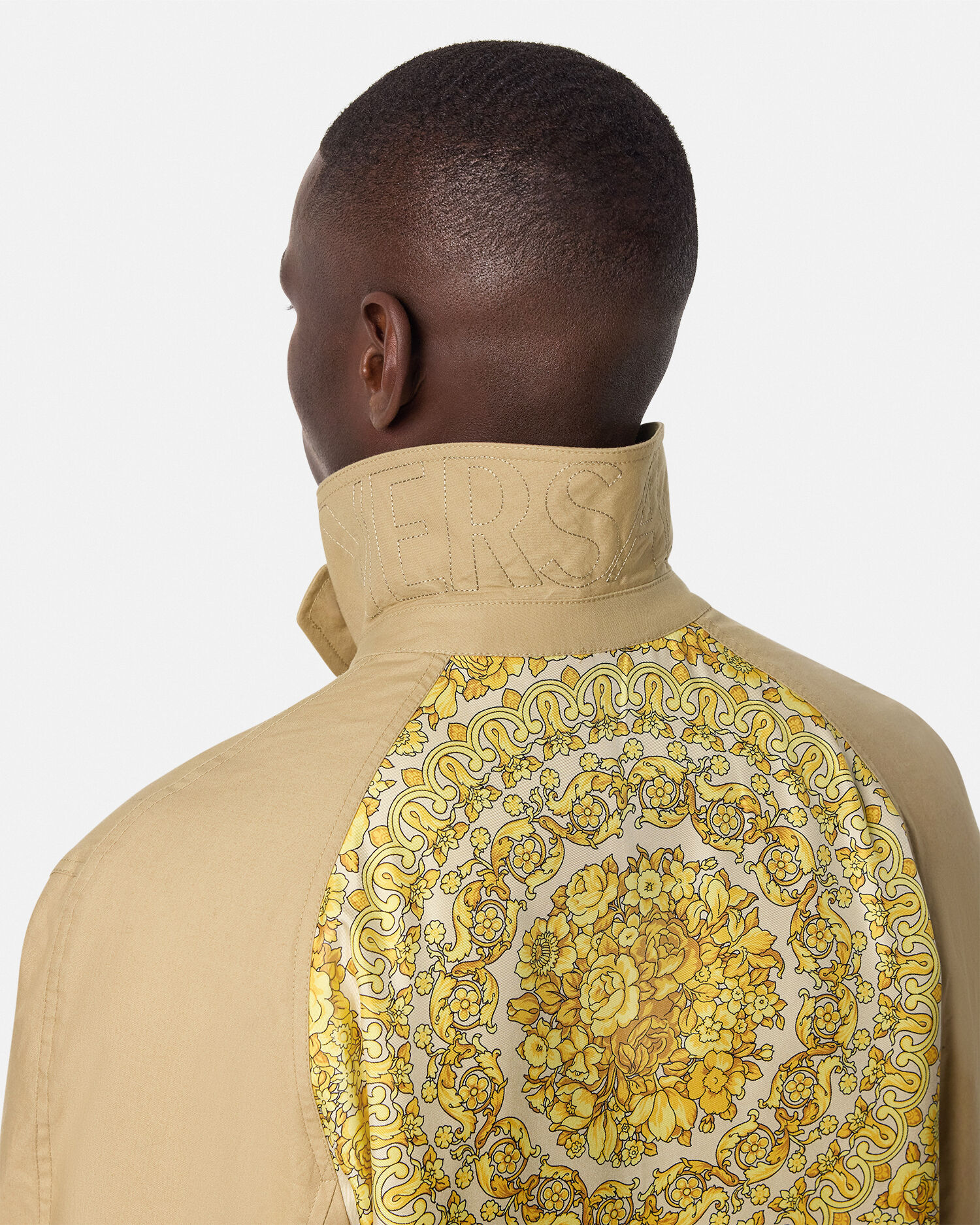 Versace collection coat on sale
