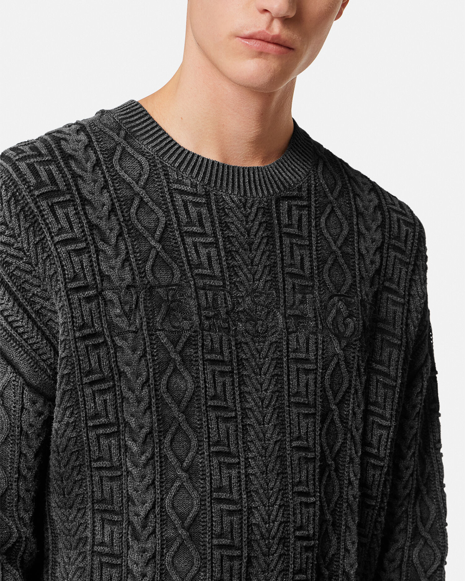 Versace knit new arrivals sweater