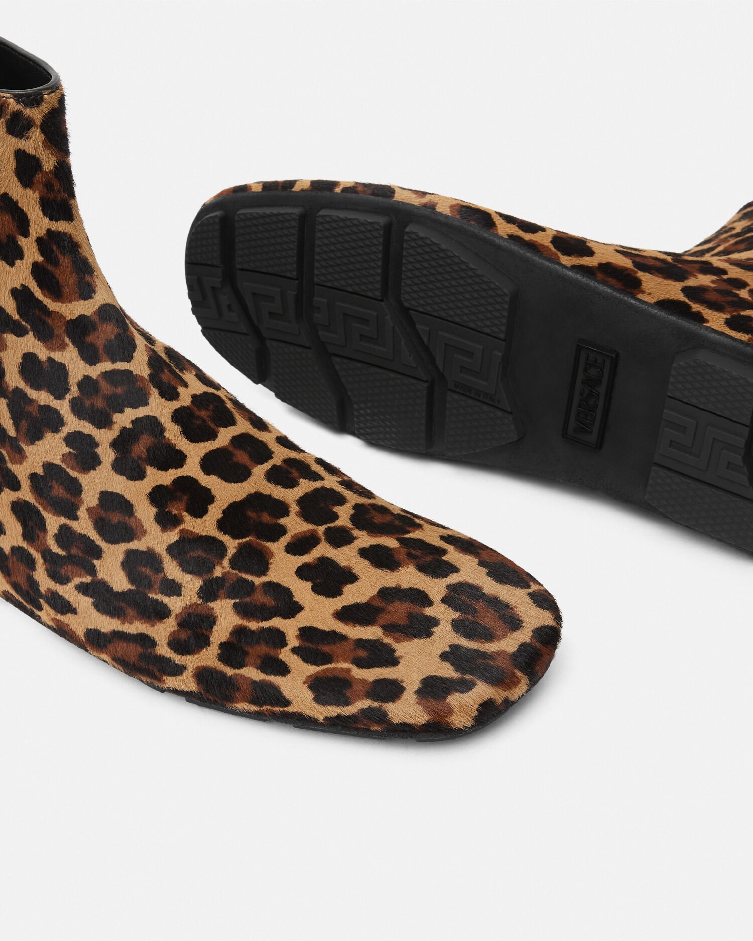 Leopard Villa stivaletti Animalier VERSACE IT