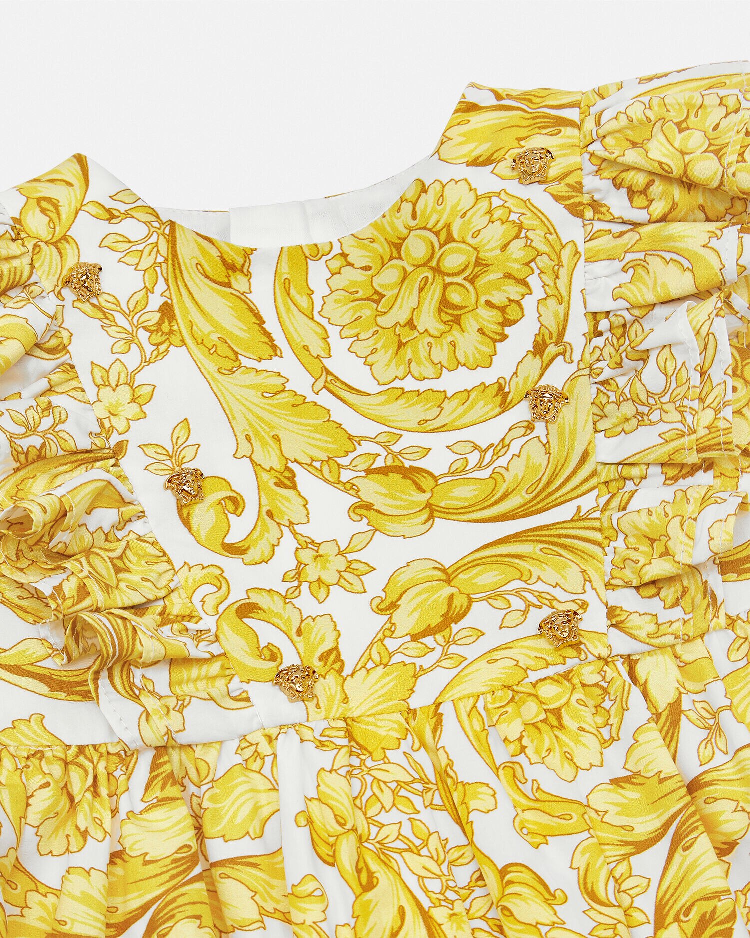 Vestido estampado sales versace