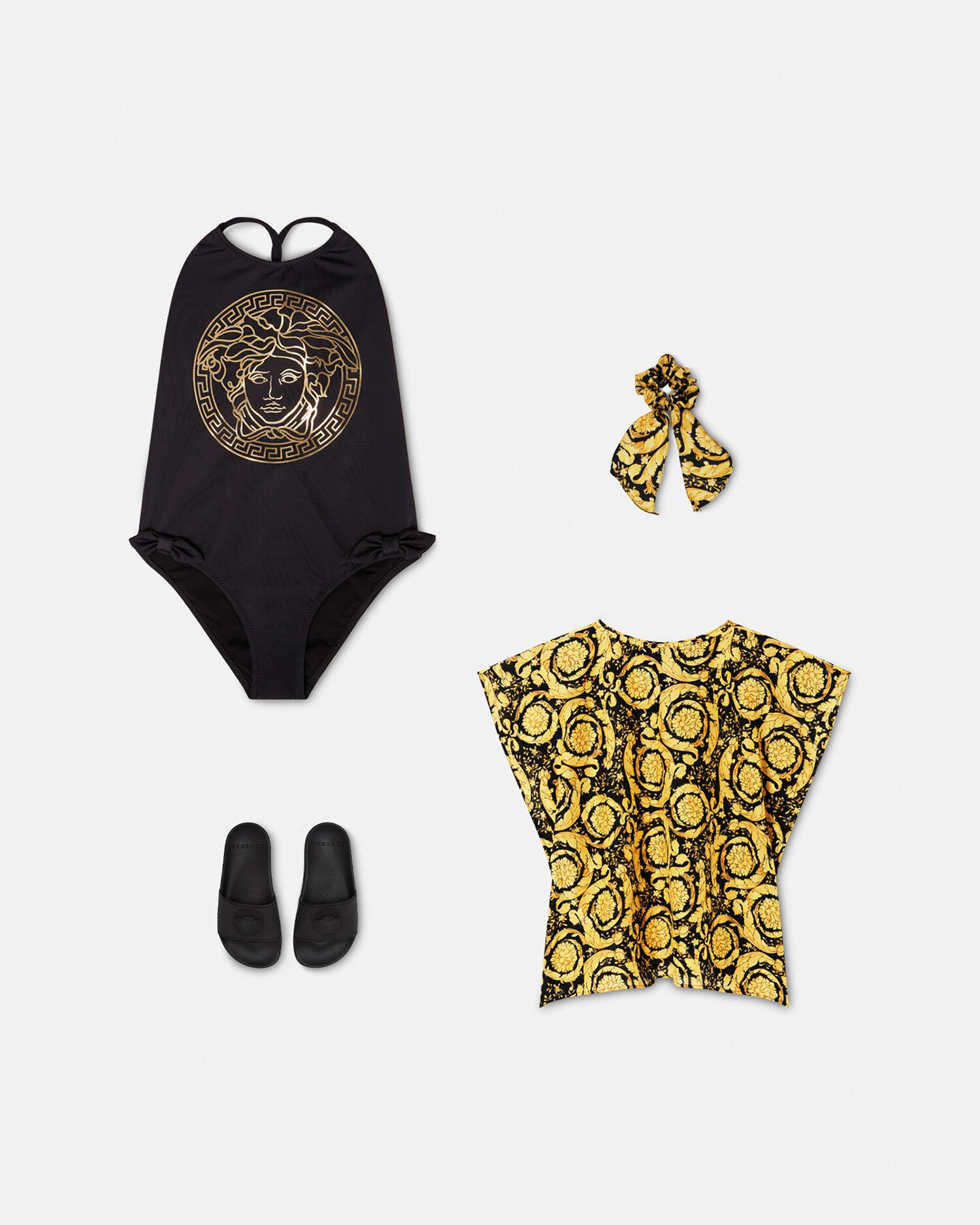 Versace swim cover up 2025