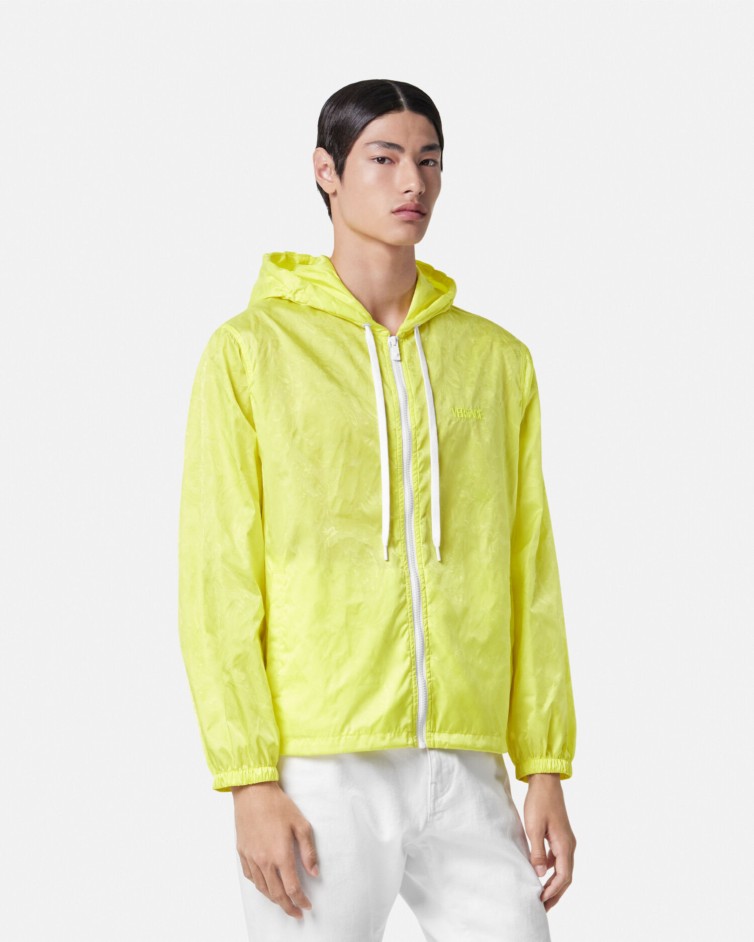 Yellow versace jacket store