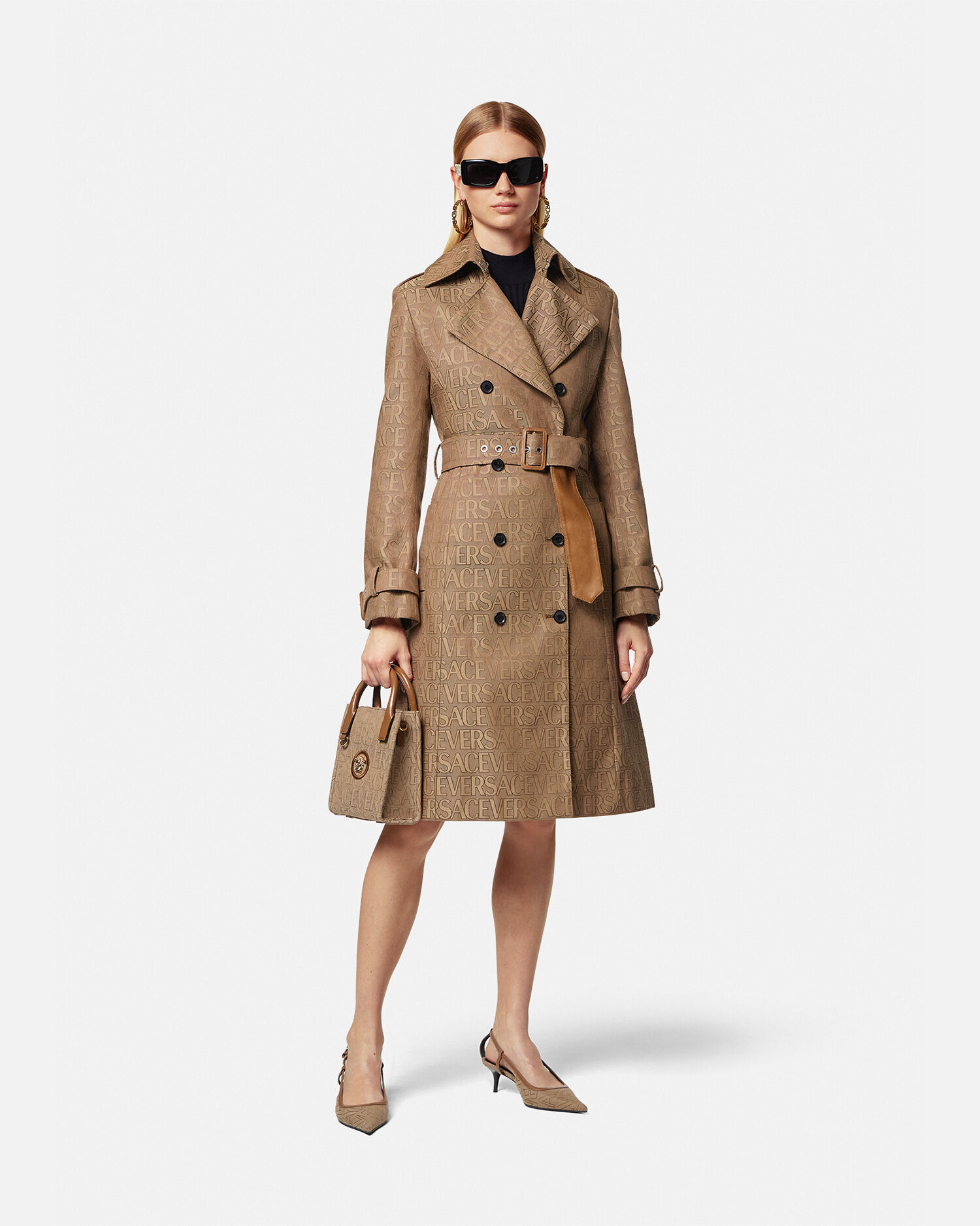 Versace coat best sale