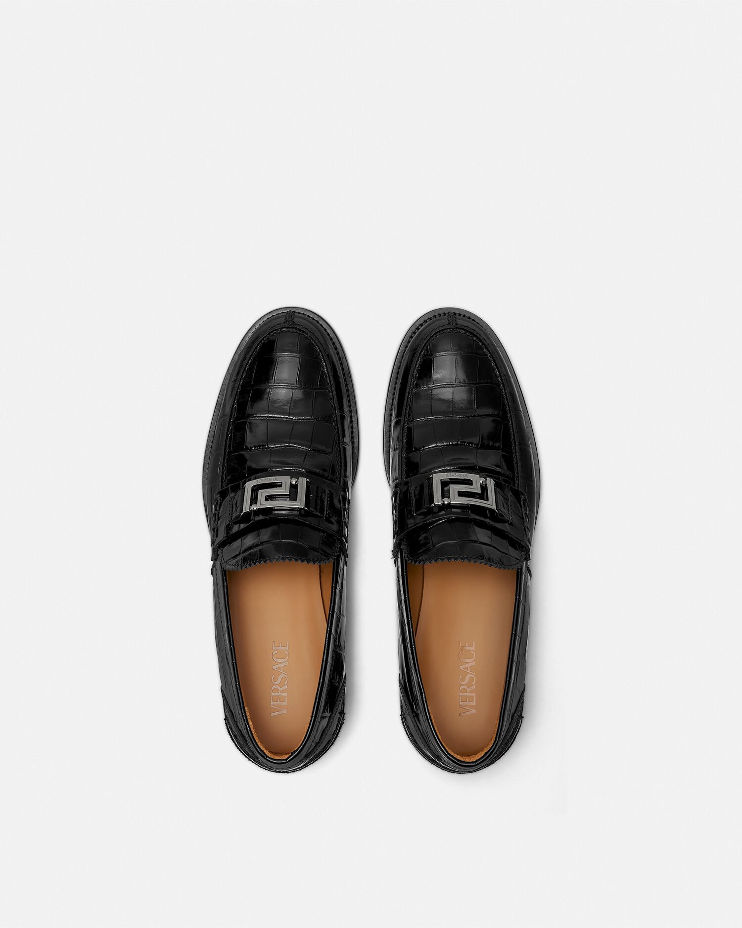 Versace loafers online womens