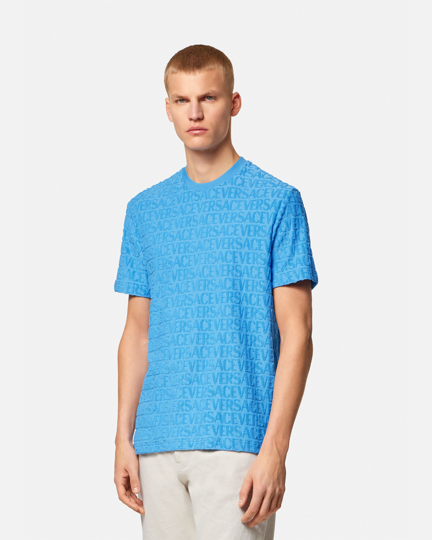 Versace blue top sales