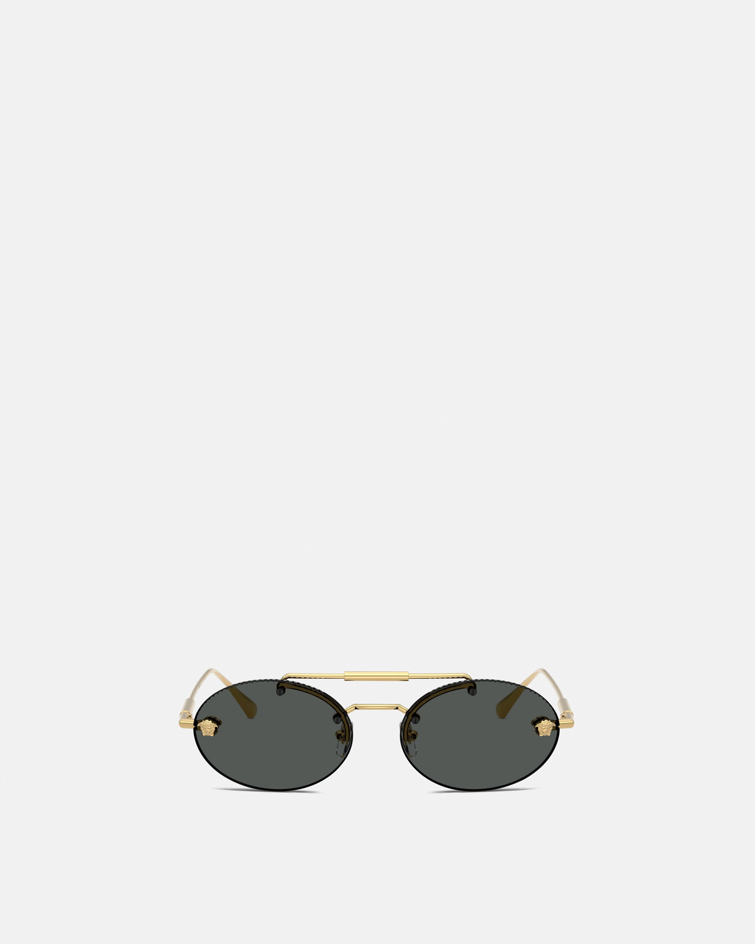 Medusa Light Sunglasses Black,Gold | VERSACE US