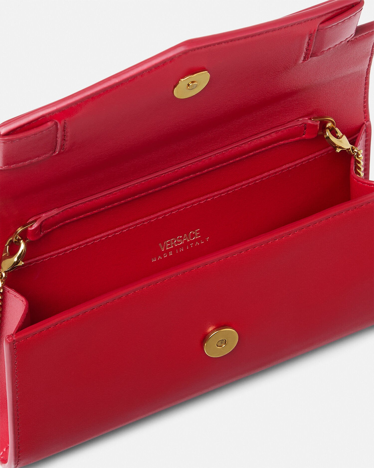 Versace clutch purse top