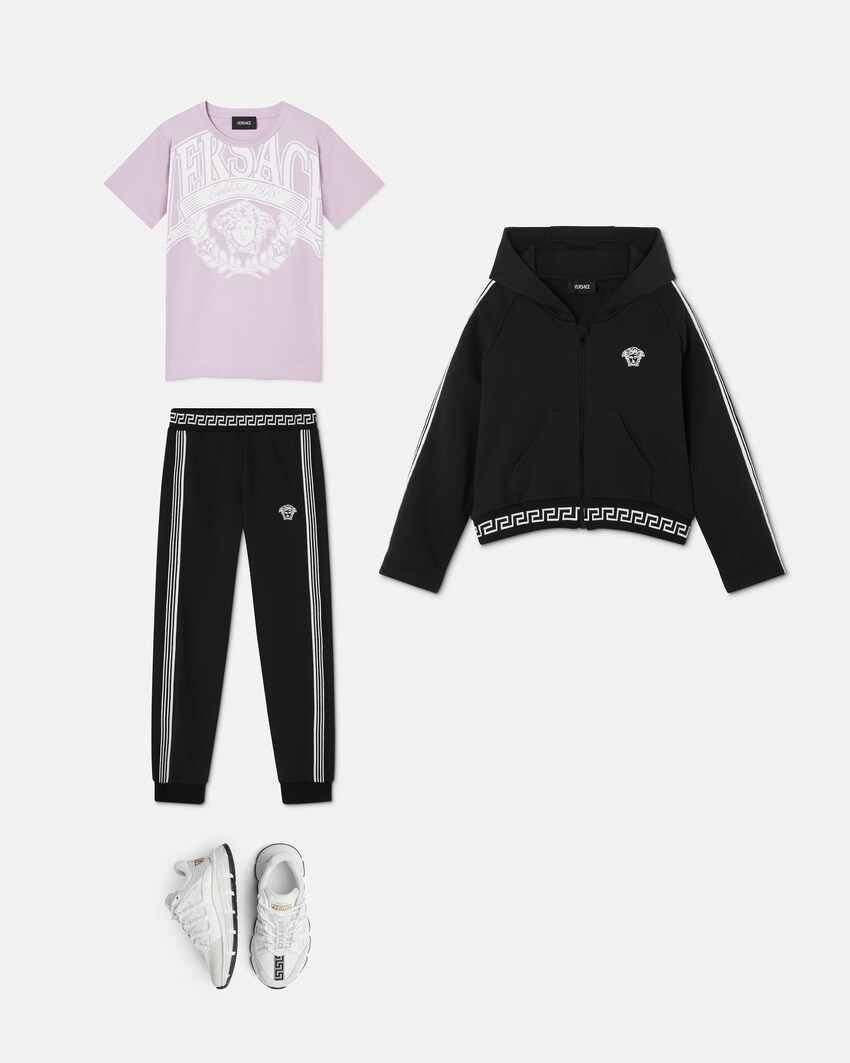 Greca Kids Sweatpants Black 2