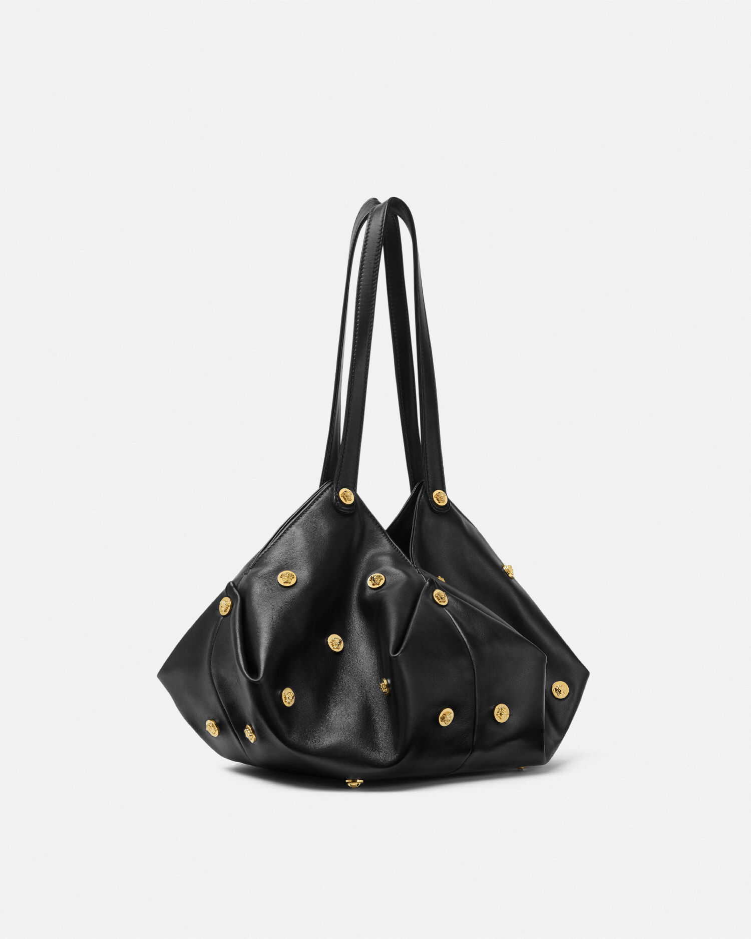Protea Embellished Nappa Shoulder Bag